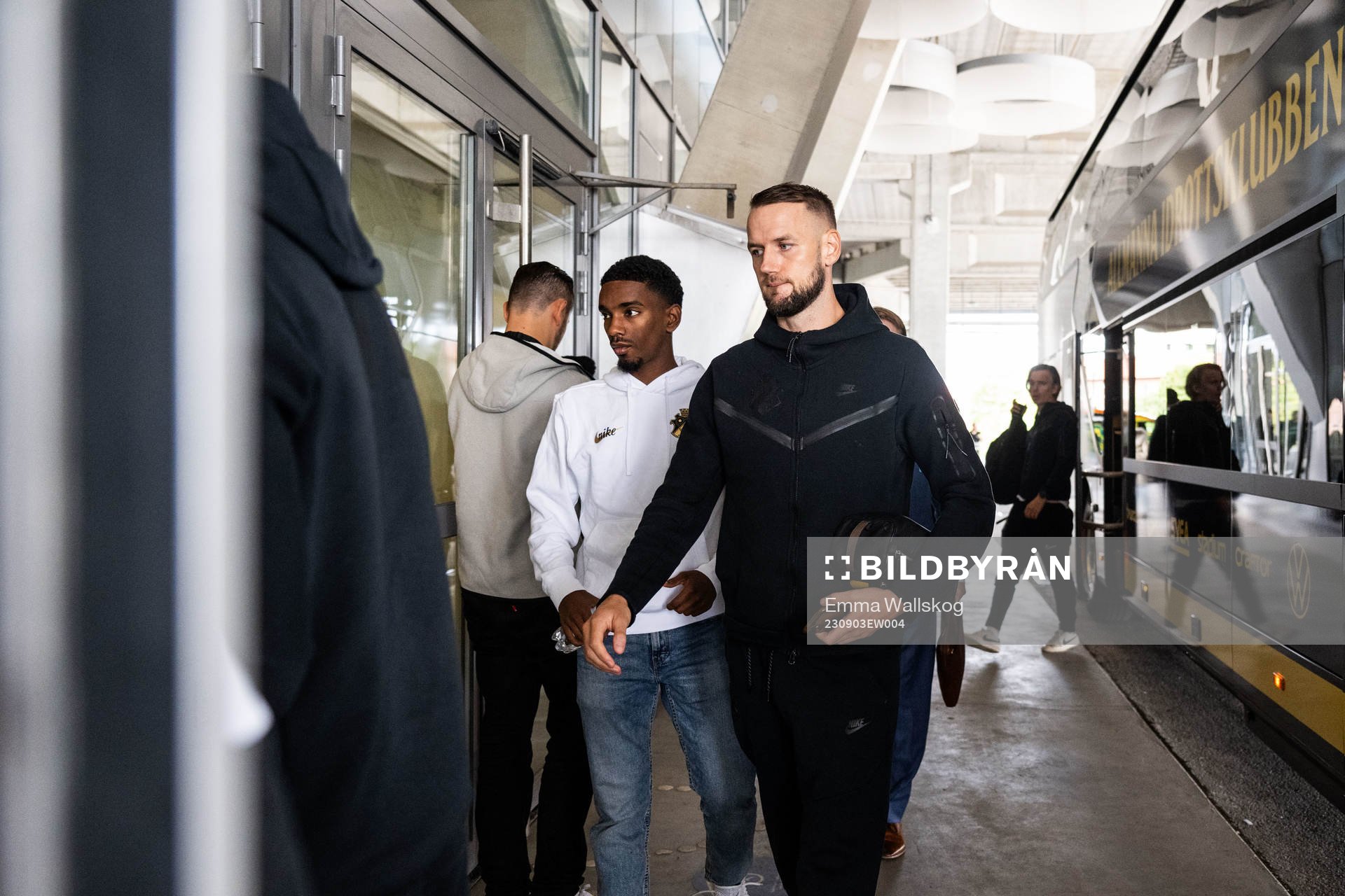 AIKs Alexander Fesshaie och Alexander Milosevic