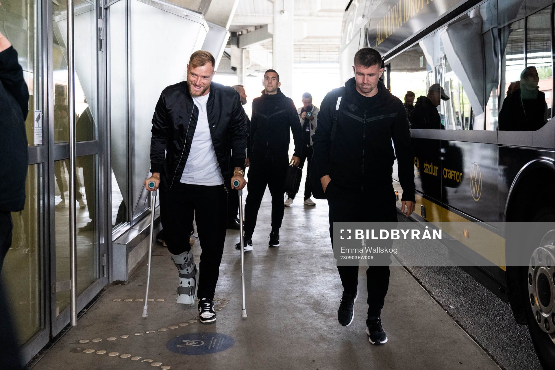 AIKs John Guidetti och Mads Døhr Thychosen