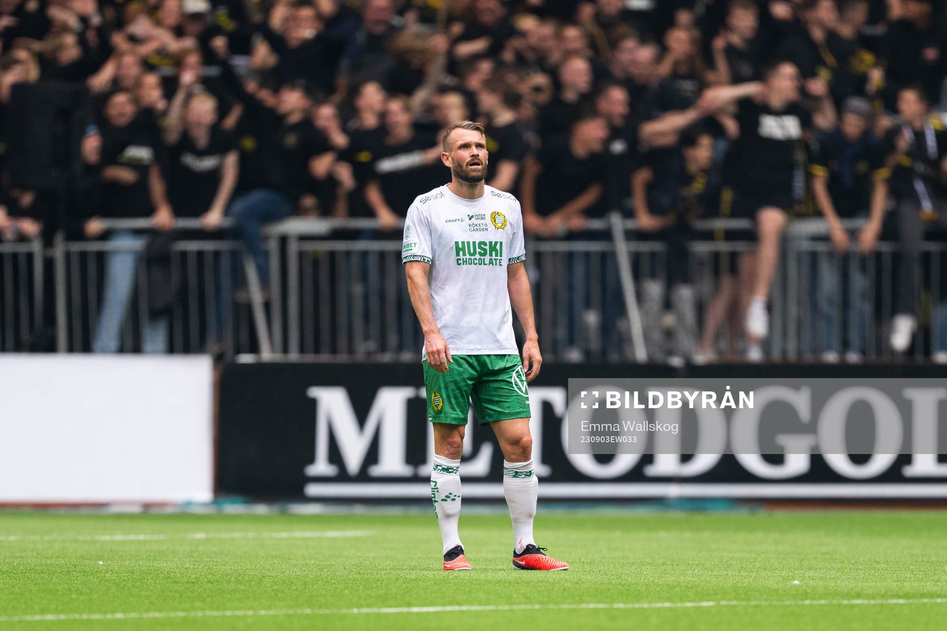 Hammarbys Mads Fenger Nielsen deppar