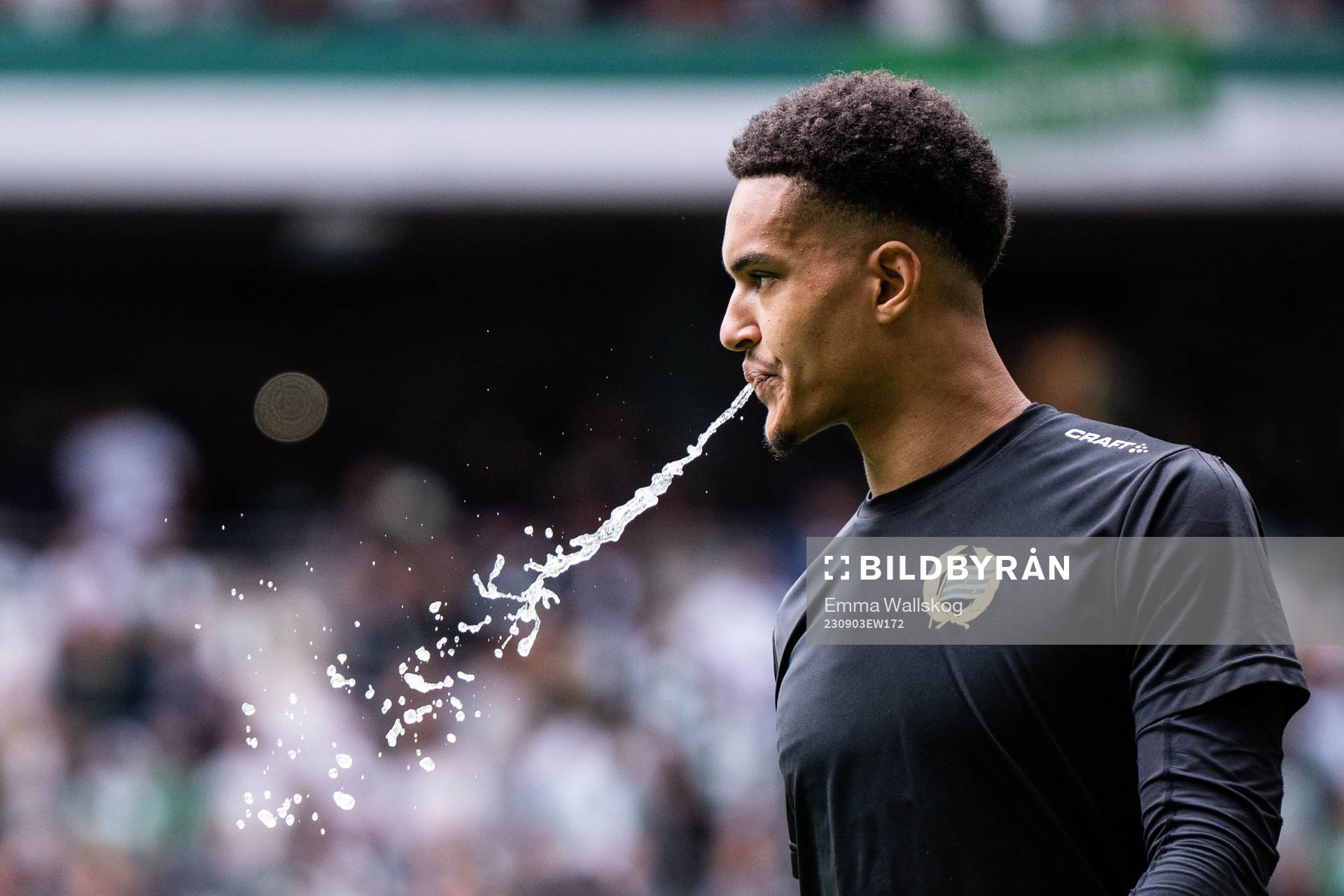 Hammarbys målvakt Oliver Dovin