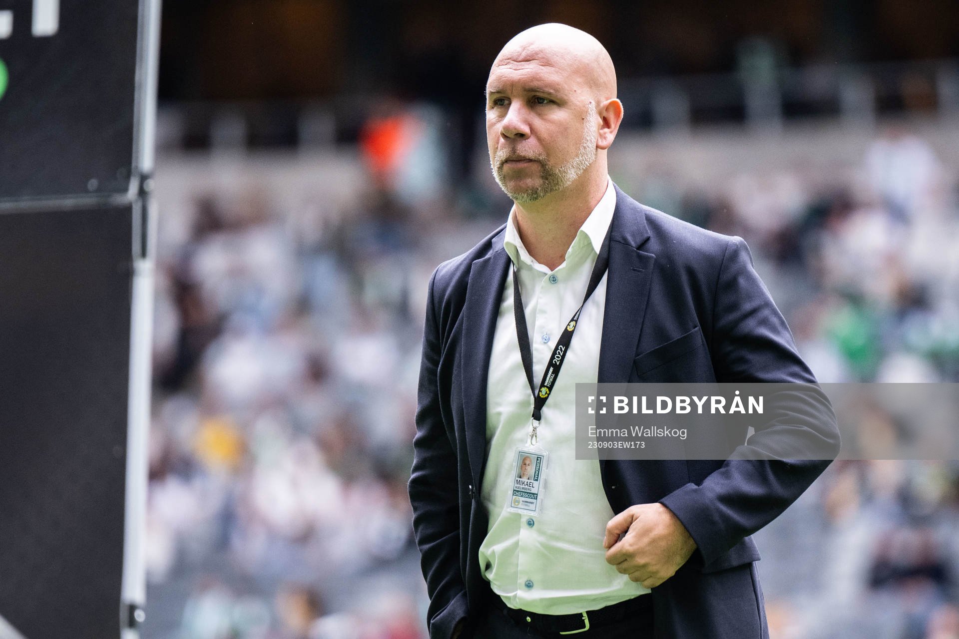 Hammarbys sportchef Mikael Hjelmberg