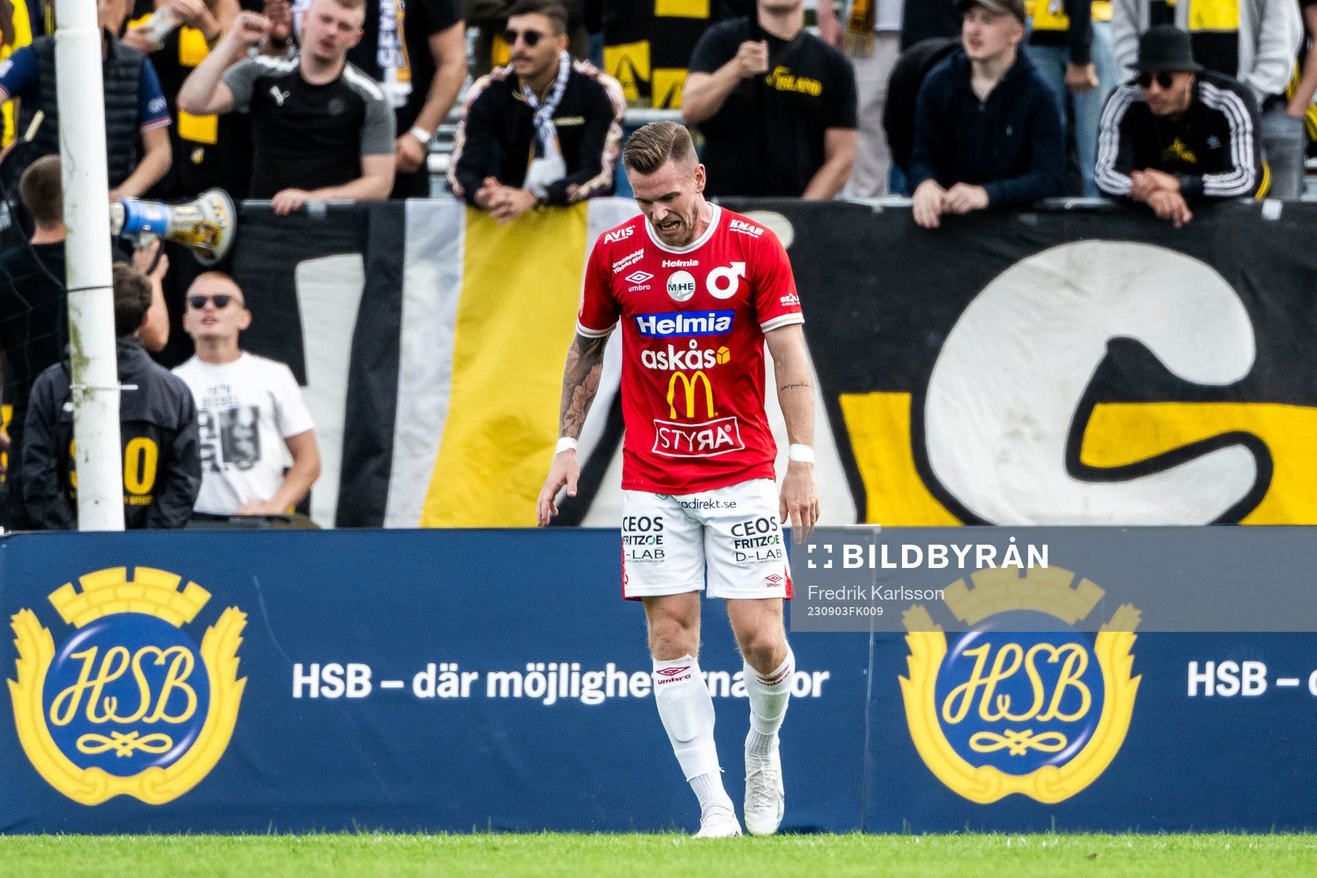 Degerfors Rasmus Örqvist deppar