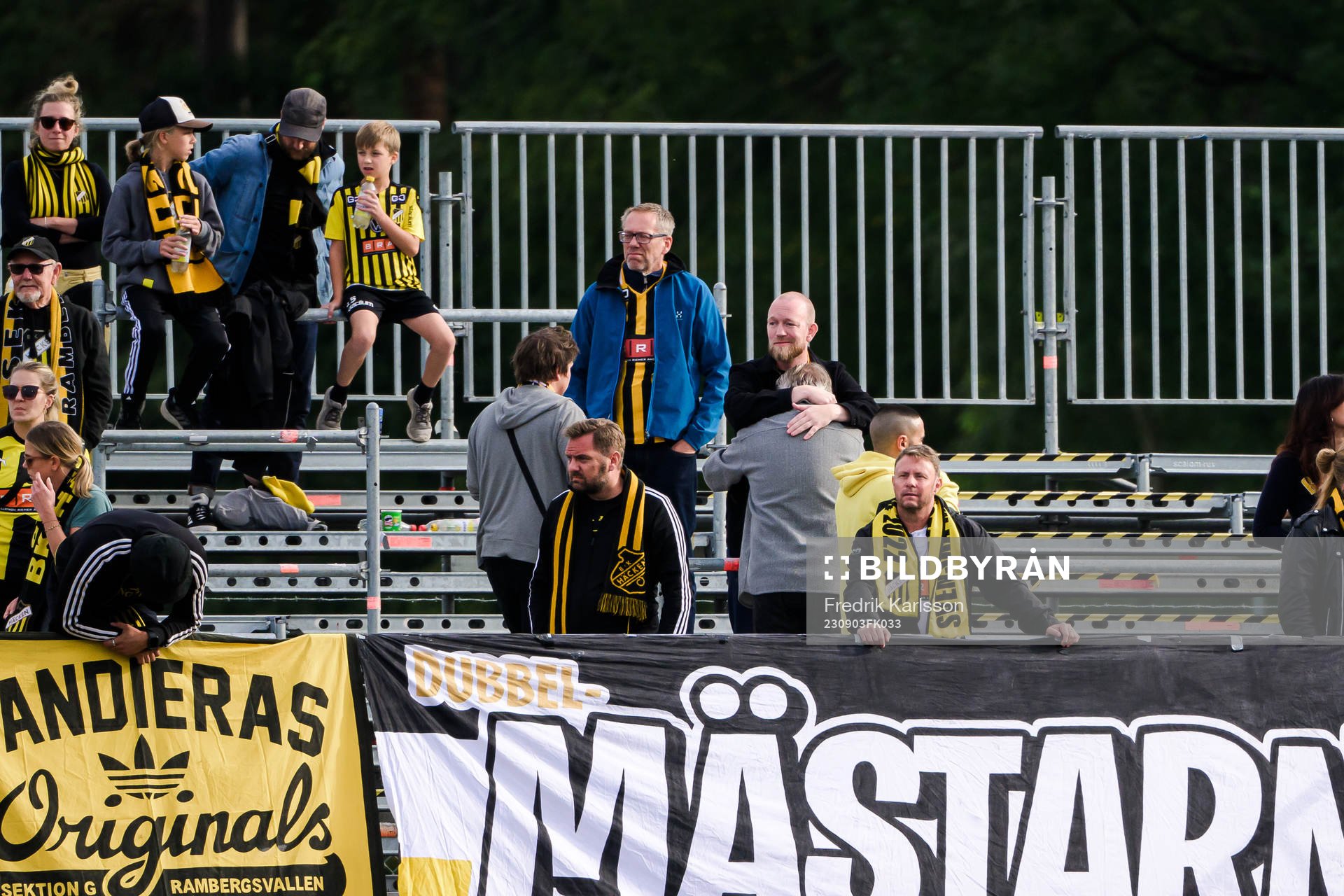 Häckens supportrar deppar