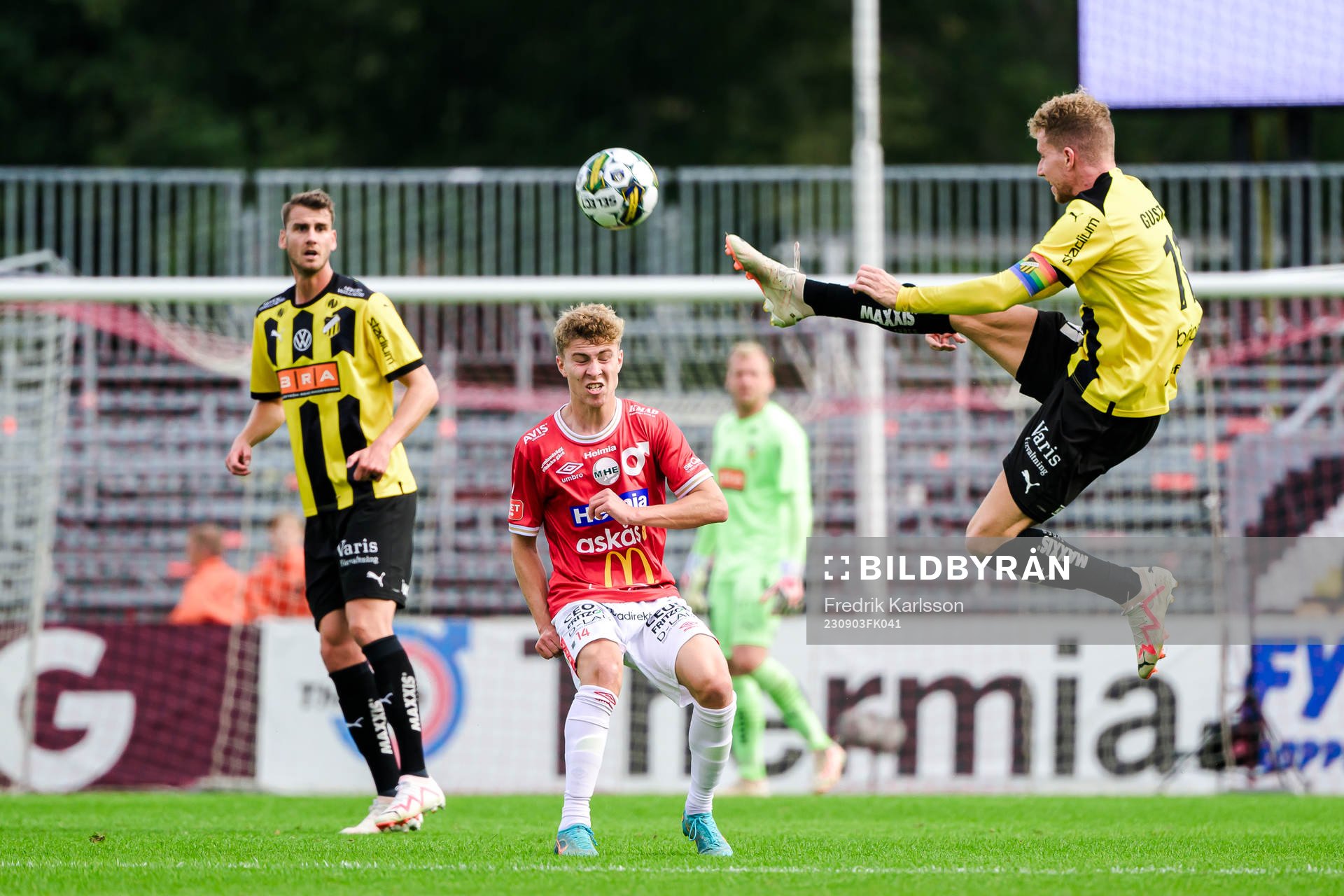Degerfors Hugo Bolin och Häckens Samuel Gustafson