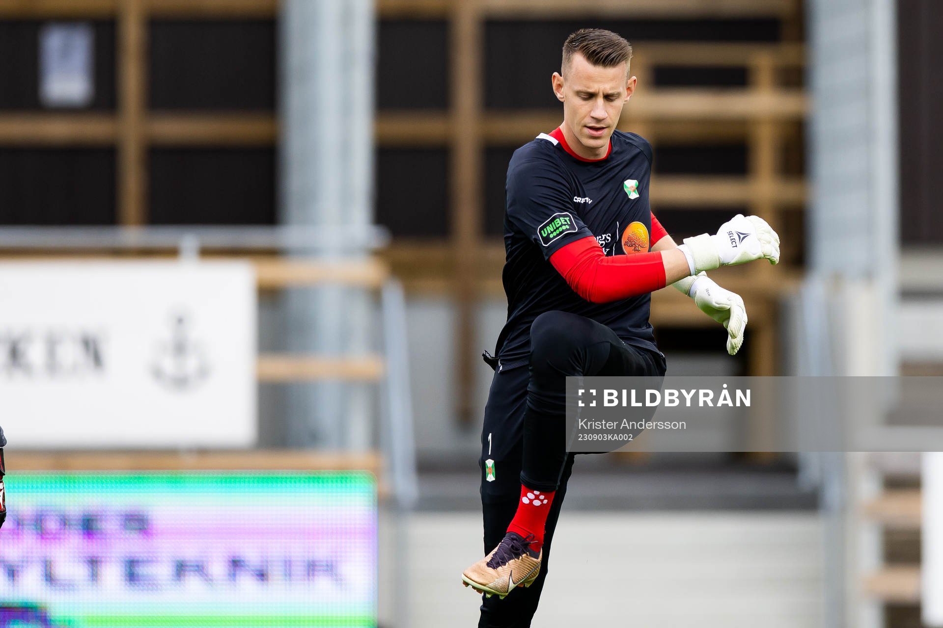 Varbergs målvakt David Olsson