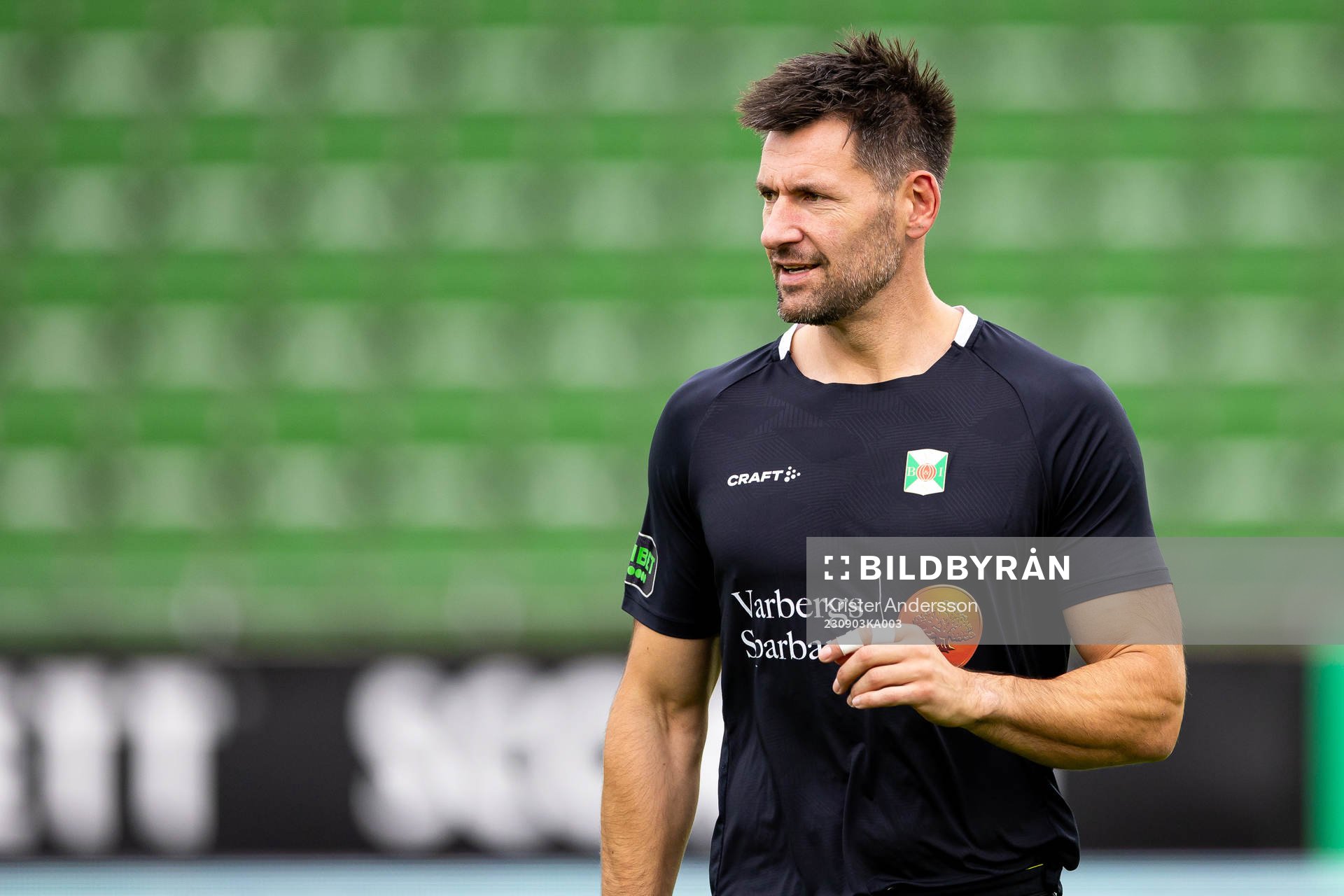 Varbergs målvakt Stojan Lukic