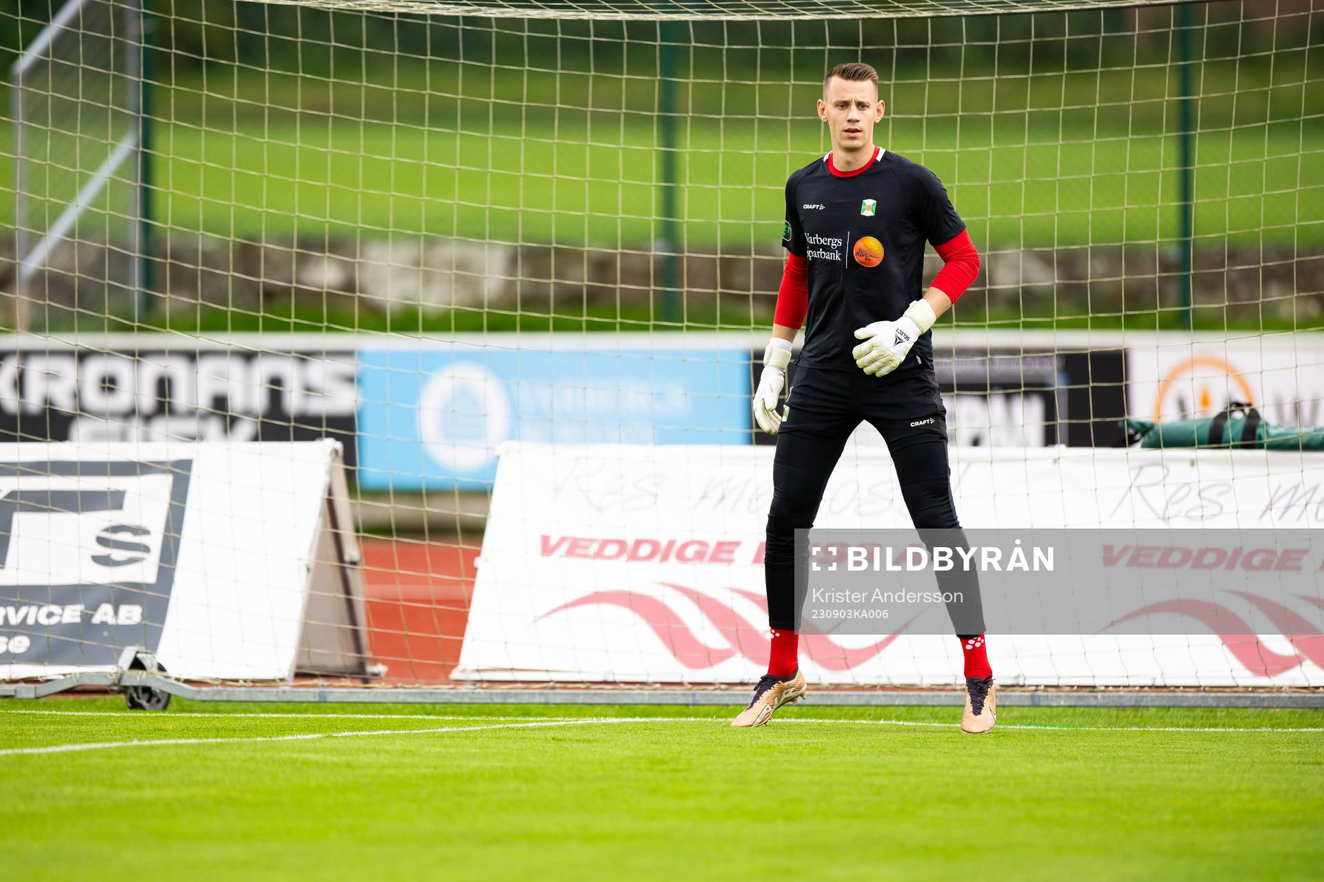 Varbergs målvakt David Olsson