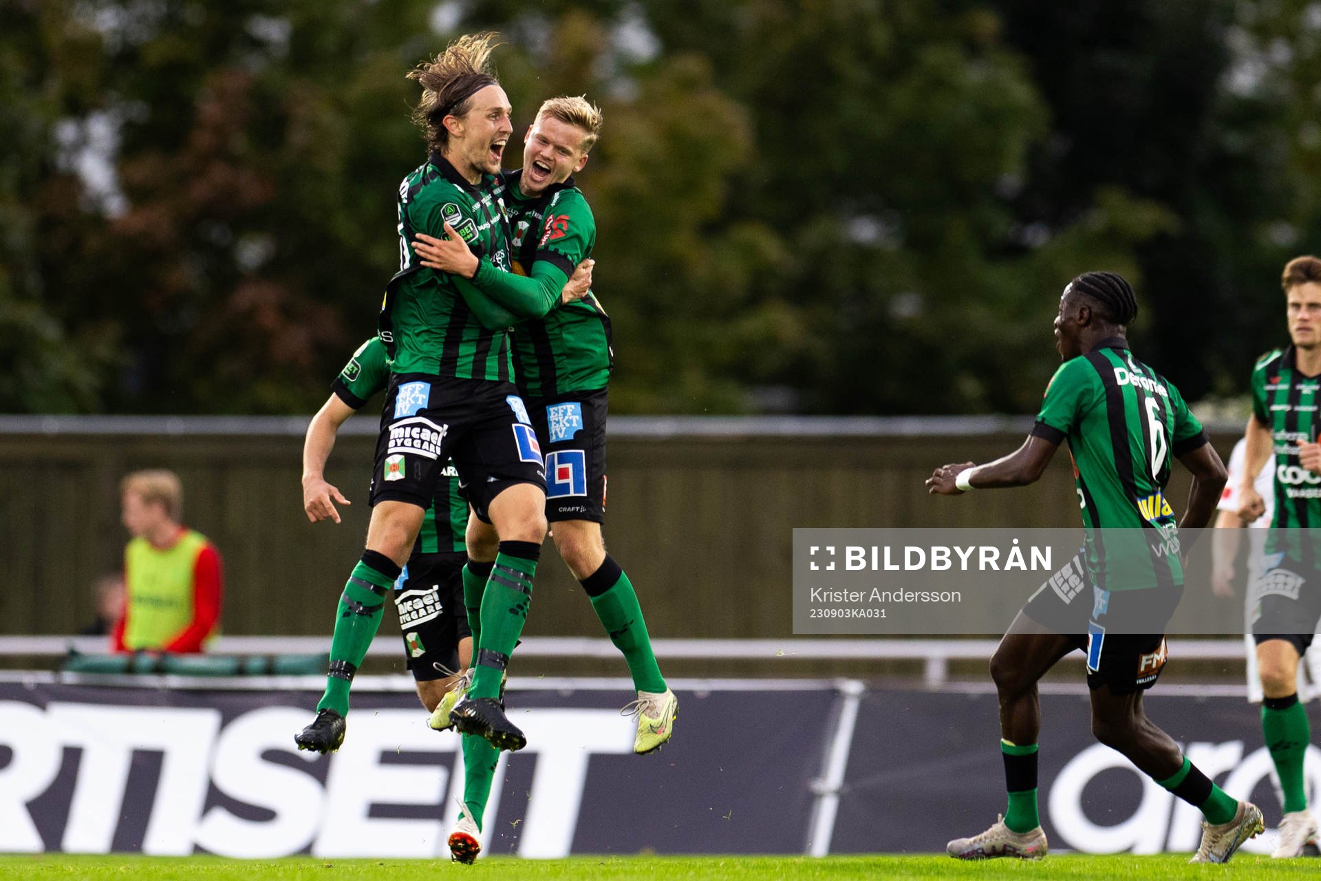 Varbergs Joakim Lindner jublar