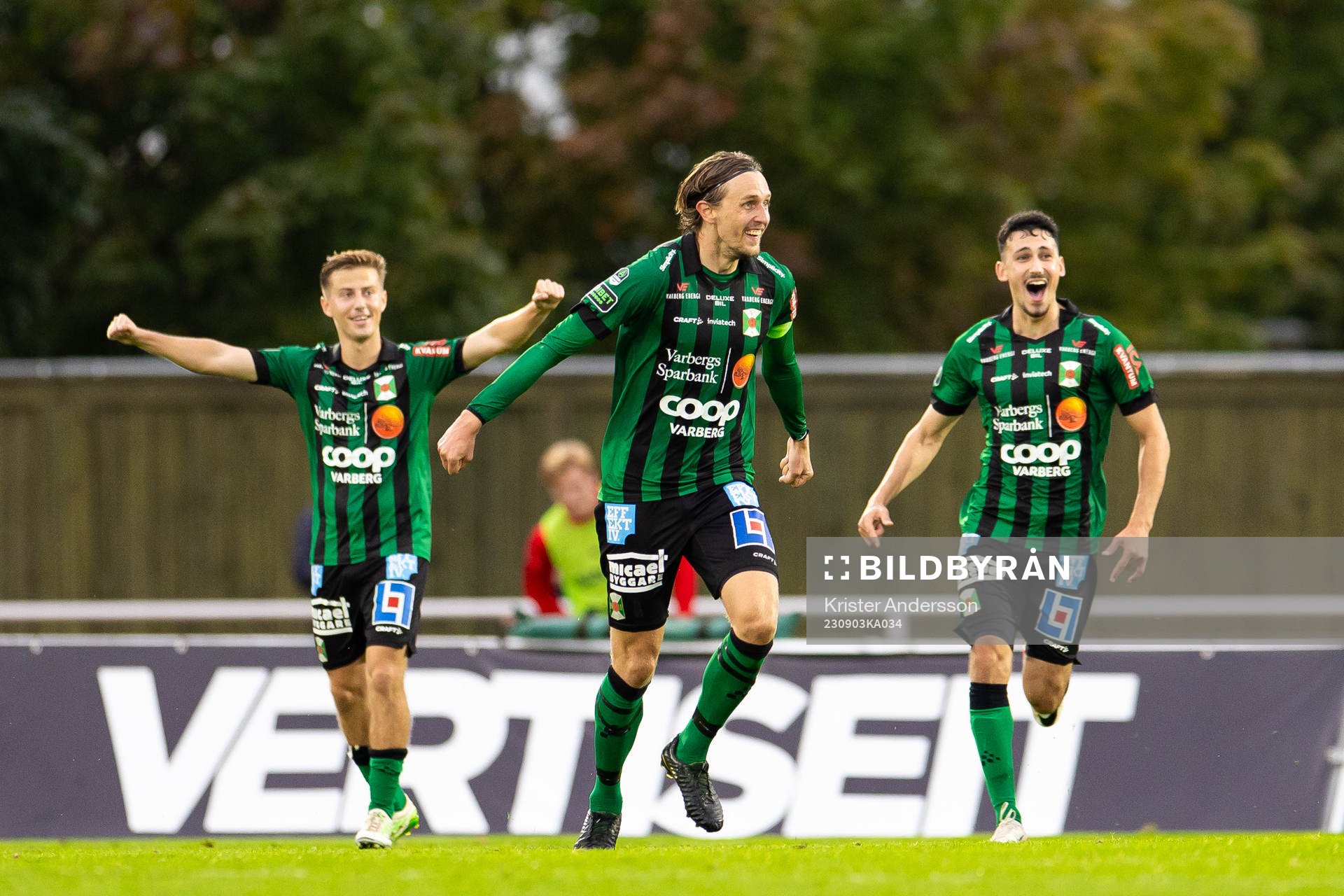 Varbergs Joakim Lindner jublar
