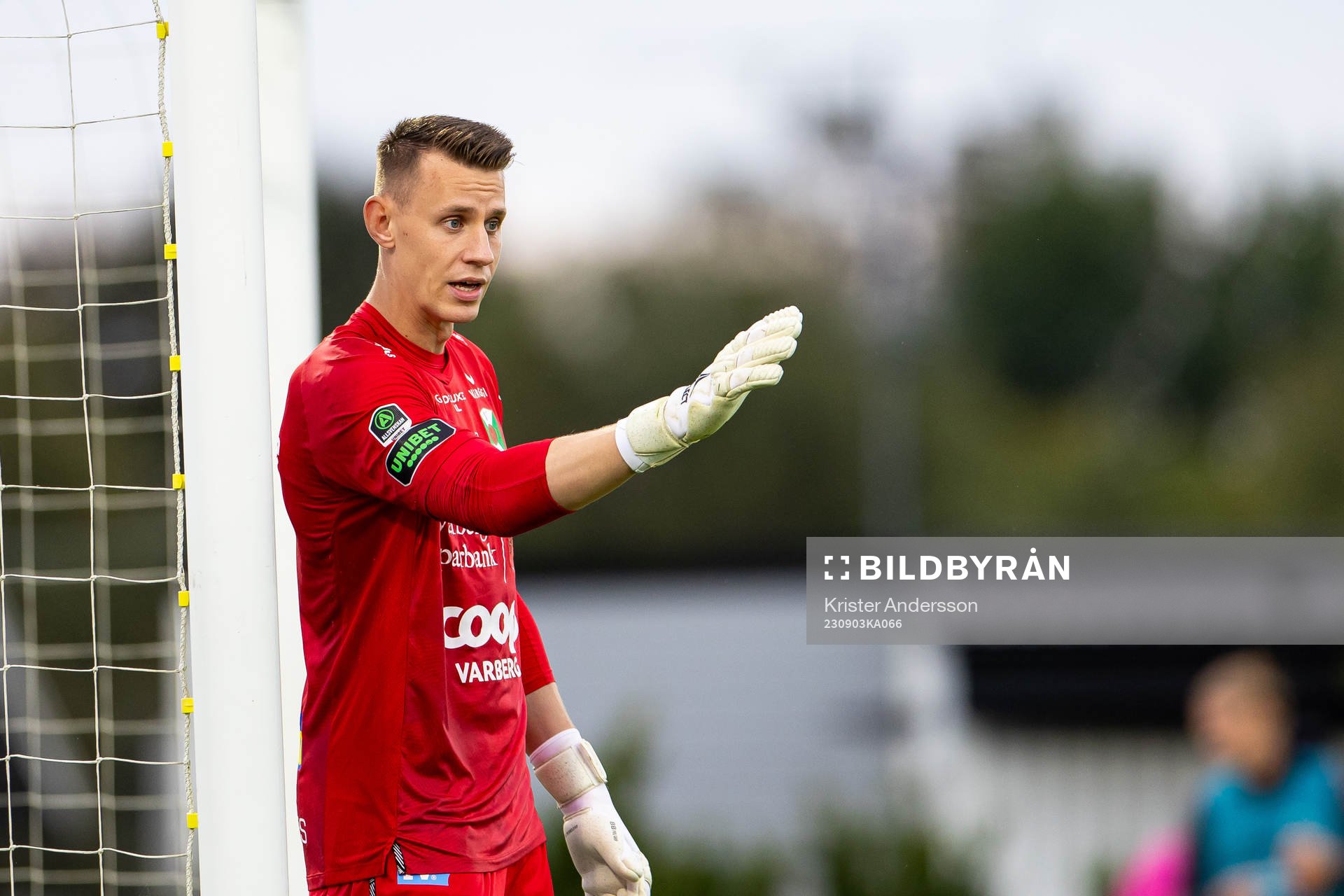 Varbergs målvakt David Olsson