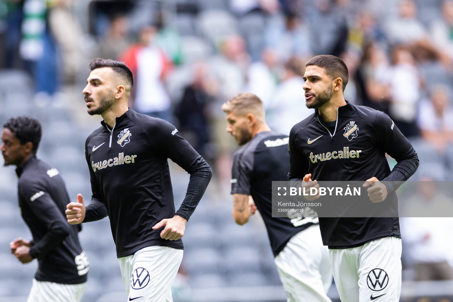 AIKs Ioannis Pittas och Omar Faraj