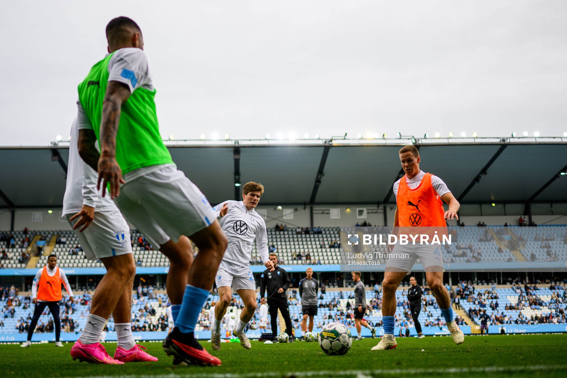 Malmö FFs Niklas Moisander och Oliver Berg
