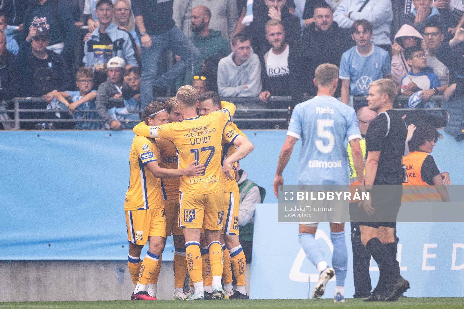 IFK Göteborgs Arbnor Mucolli jublar
