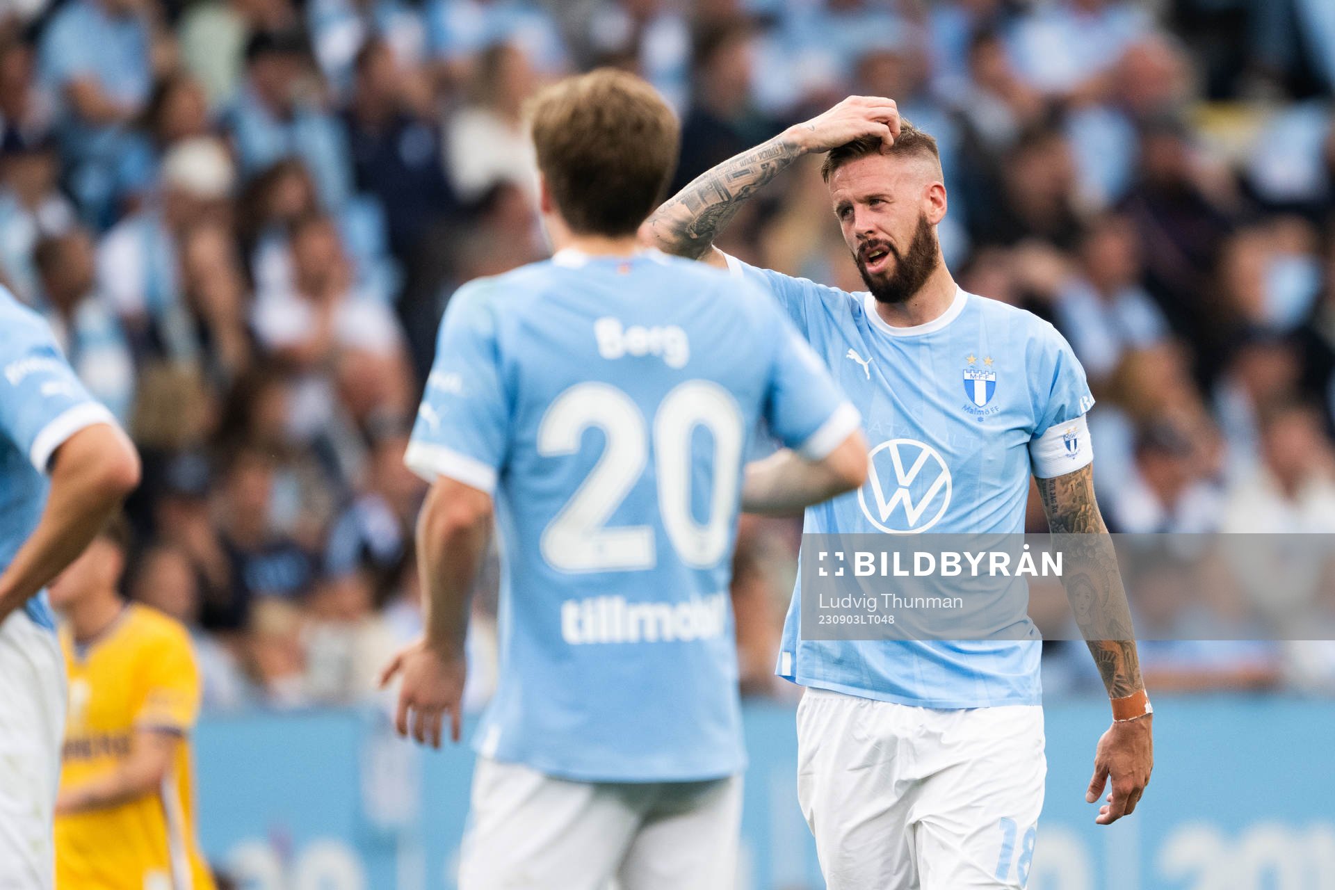 Malmö FFs Pontus Jansson deppar