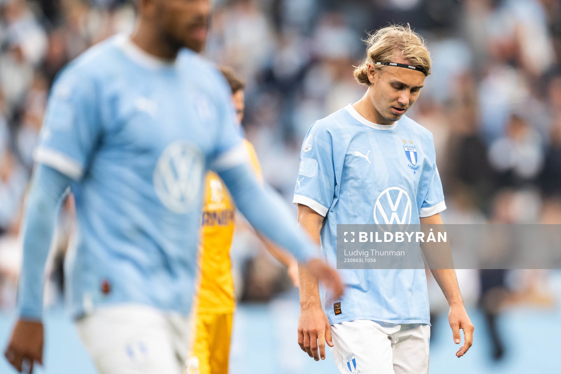 Malmö FFs Sebastian Nanasi deppar