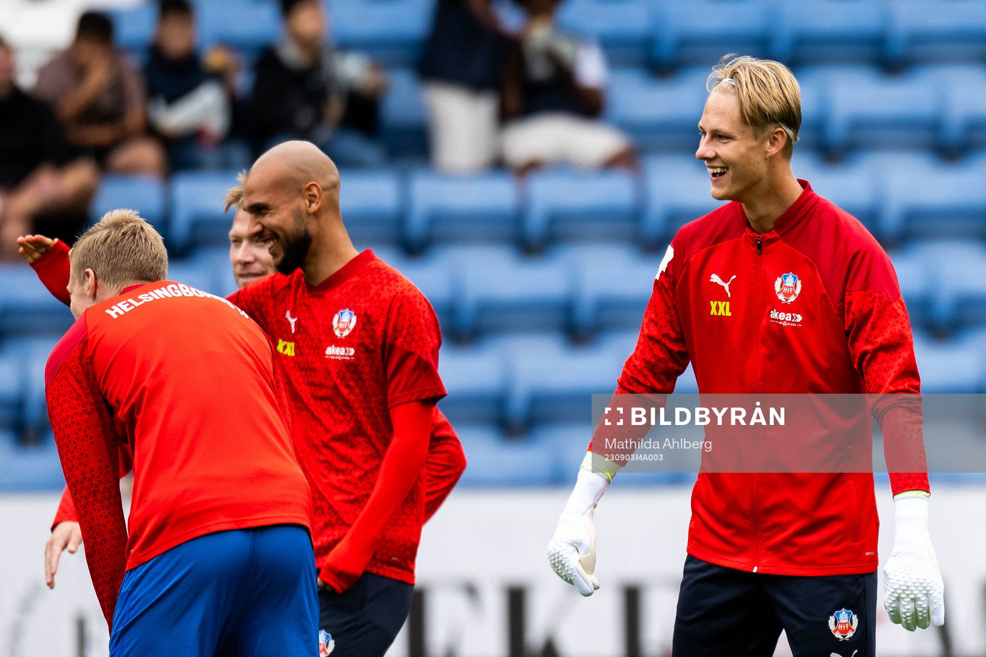 Helsingborgs målvakt Niklas Kjær Andersson