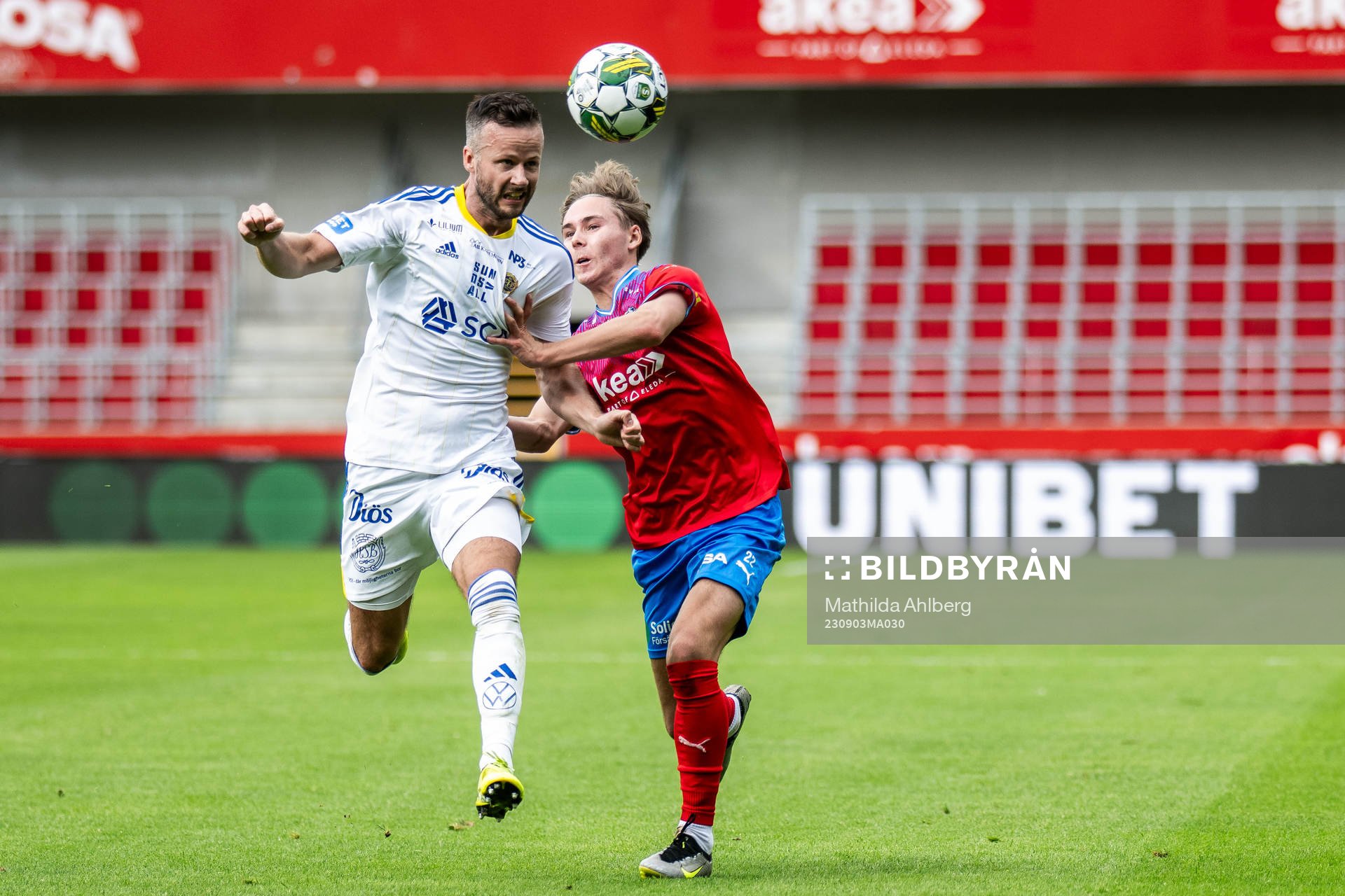 GIF Sundsvalls Robert Lundström och Helsingborgs Simon