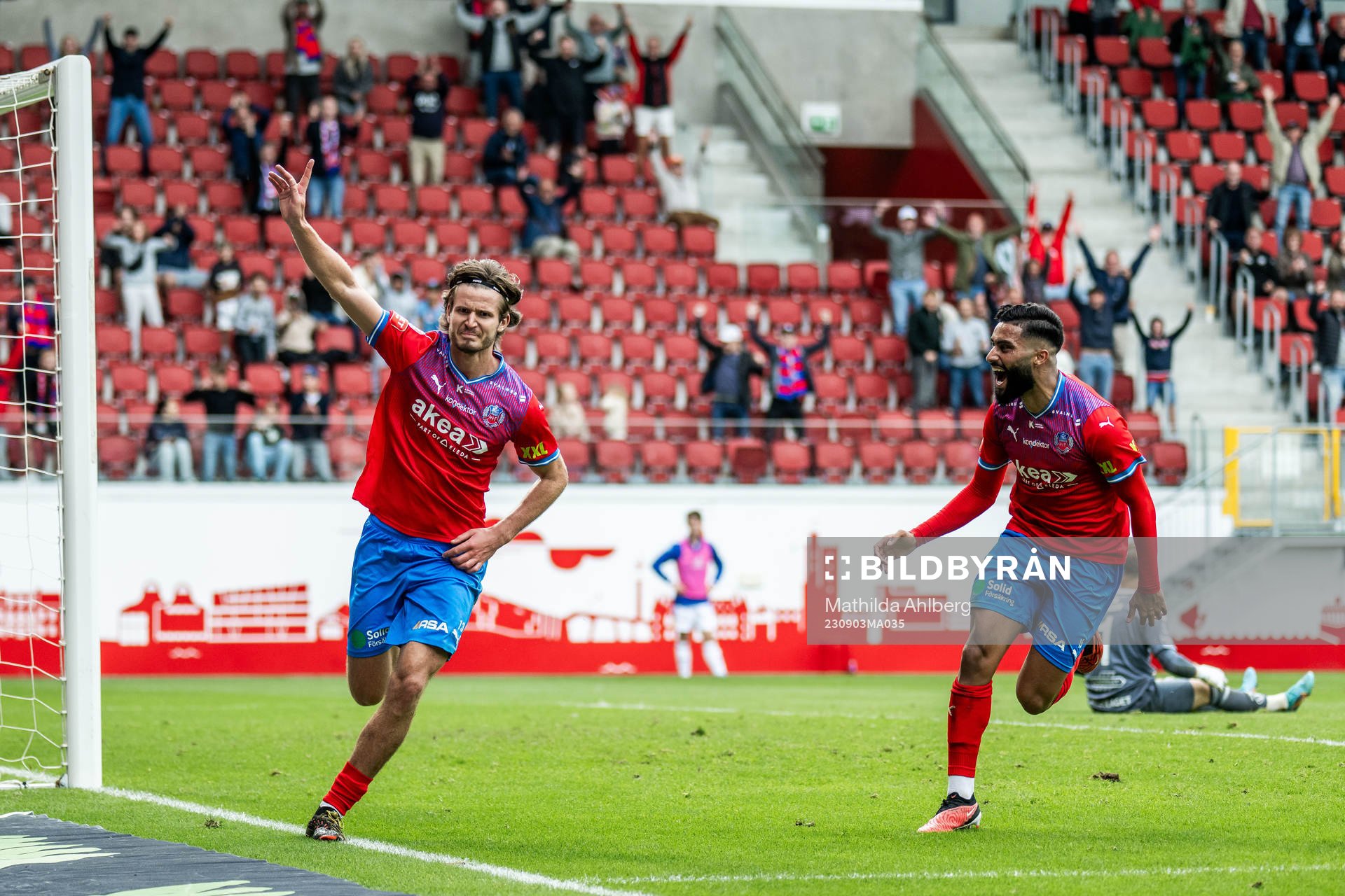 Helsingborgs Wilhelm Loeper och Helsingborgs Amin Al-Hamawi