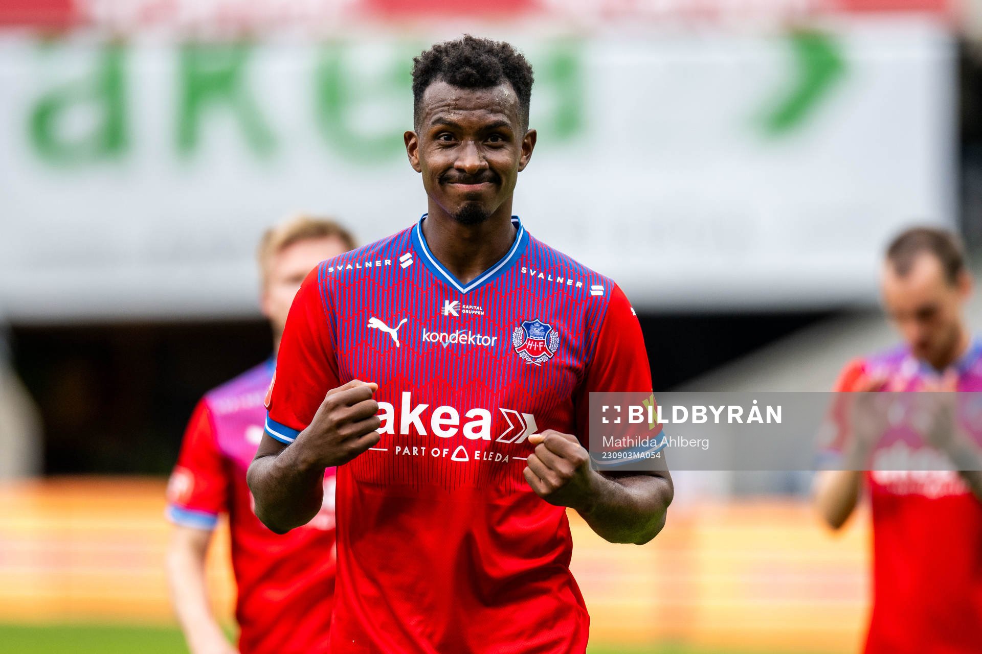 Helsingborgs Bernardo Vilar Estevao Jeronimo jublar