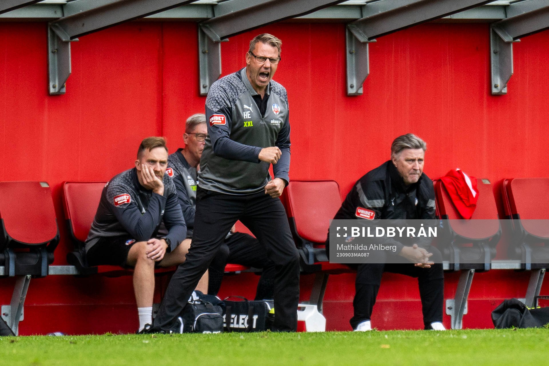Helsingborgs assisterande tränare Hans Eklund