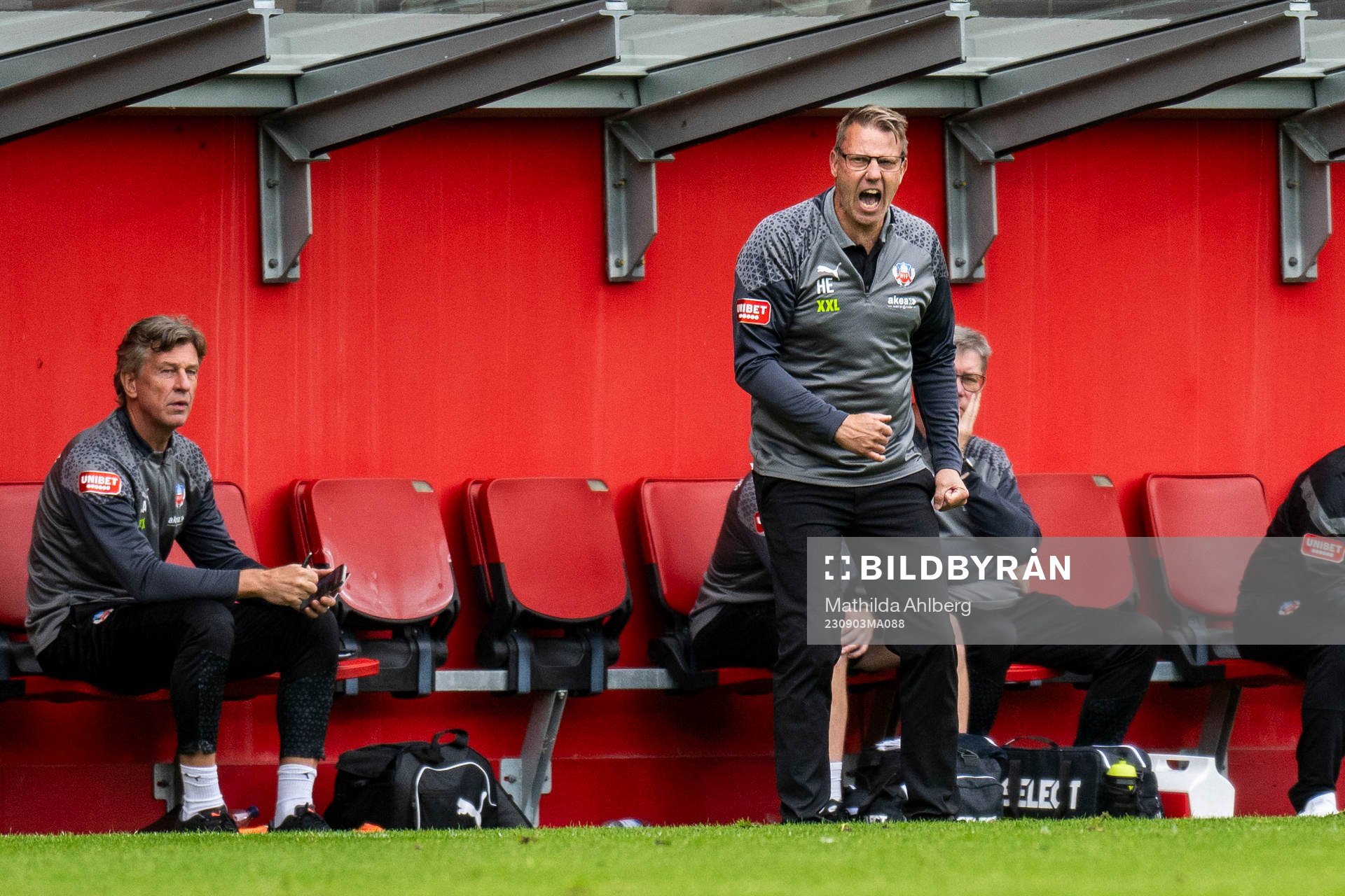 Helsingborgs assisterande tränare Hans Eklund