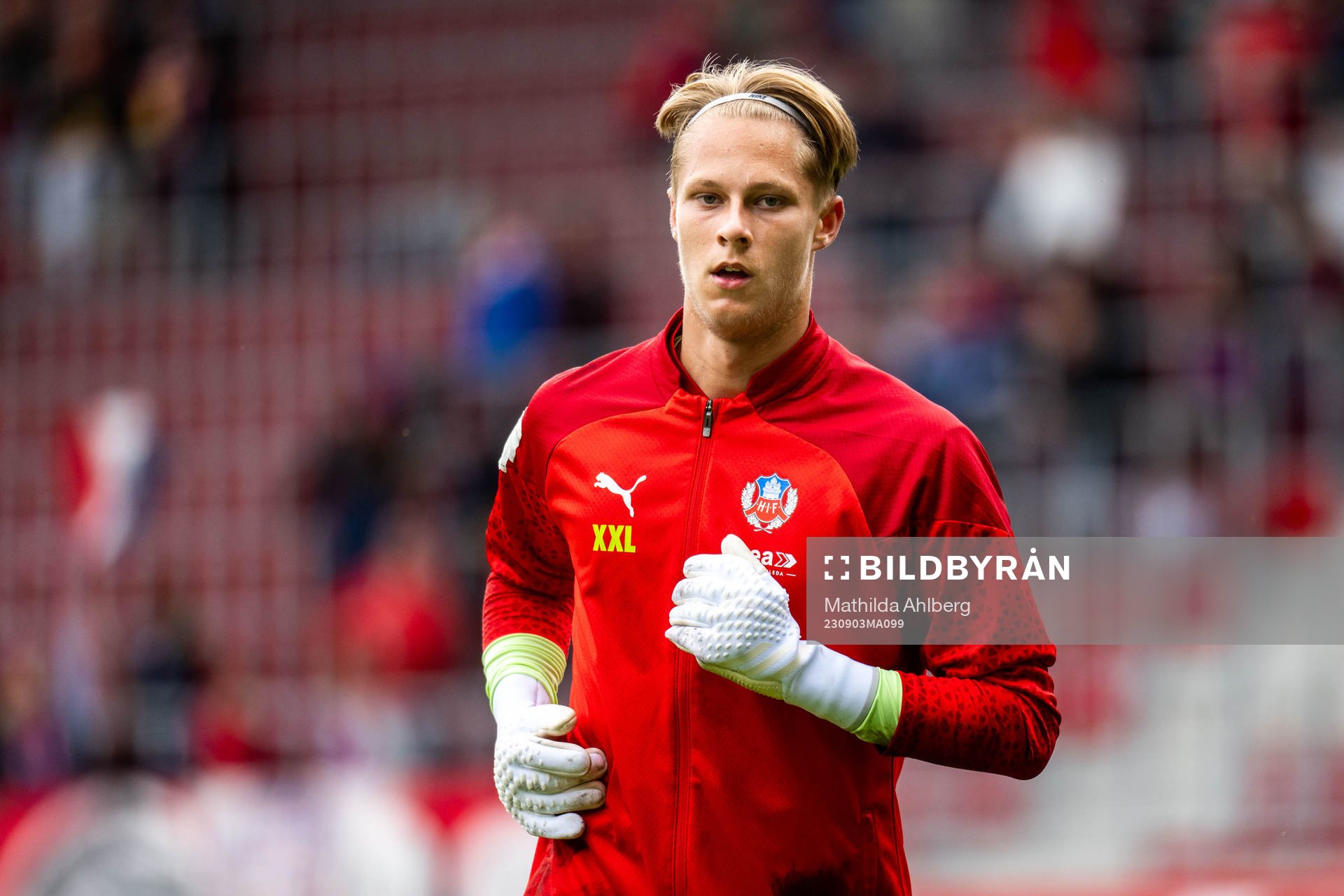 Helsingborgs målvakt Niklas Kjær Andersson