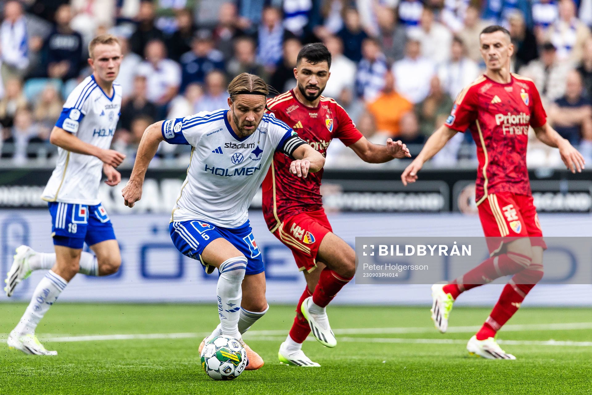 IFK Norrköpings Christoffer Nyman och Djurgårdens Musa