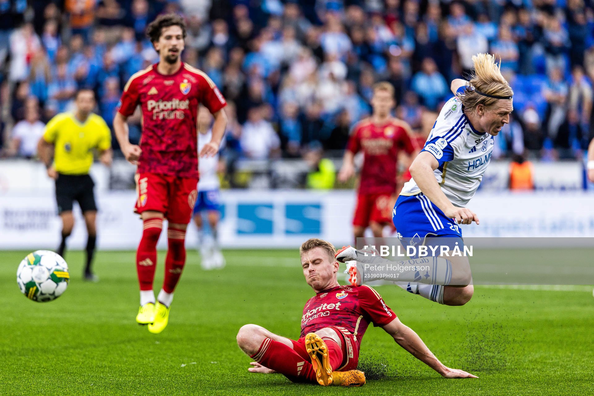 Djurgårdens Rasmus Schuller och IFK Norrköpings Daniel