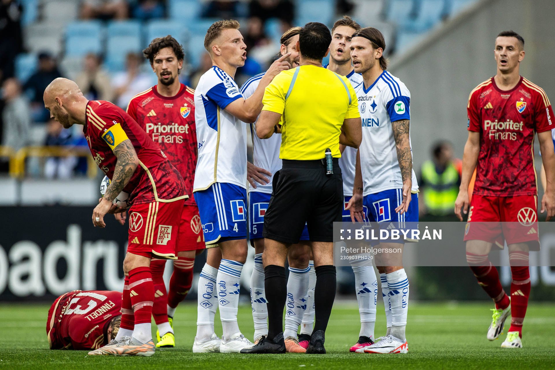 IFK Norrköpings Marco Lund Nielsen och Arnor Traustason