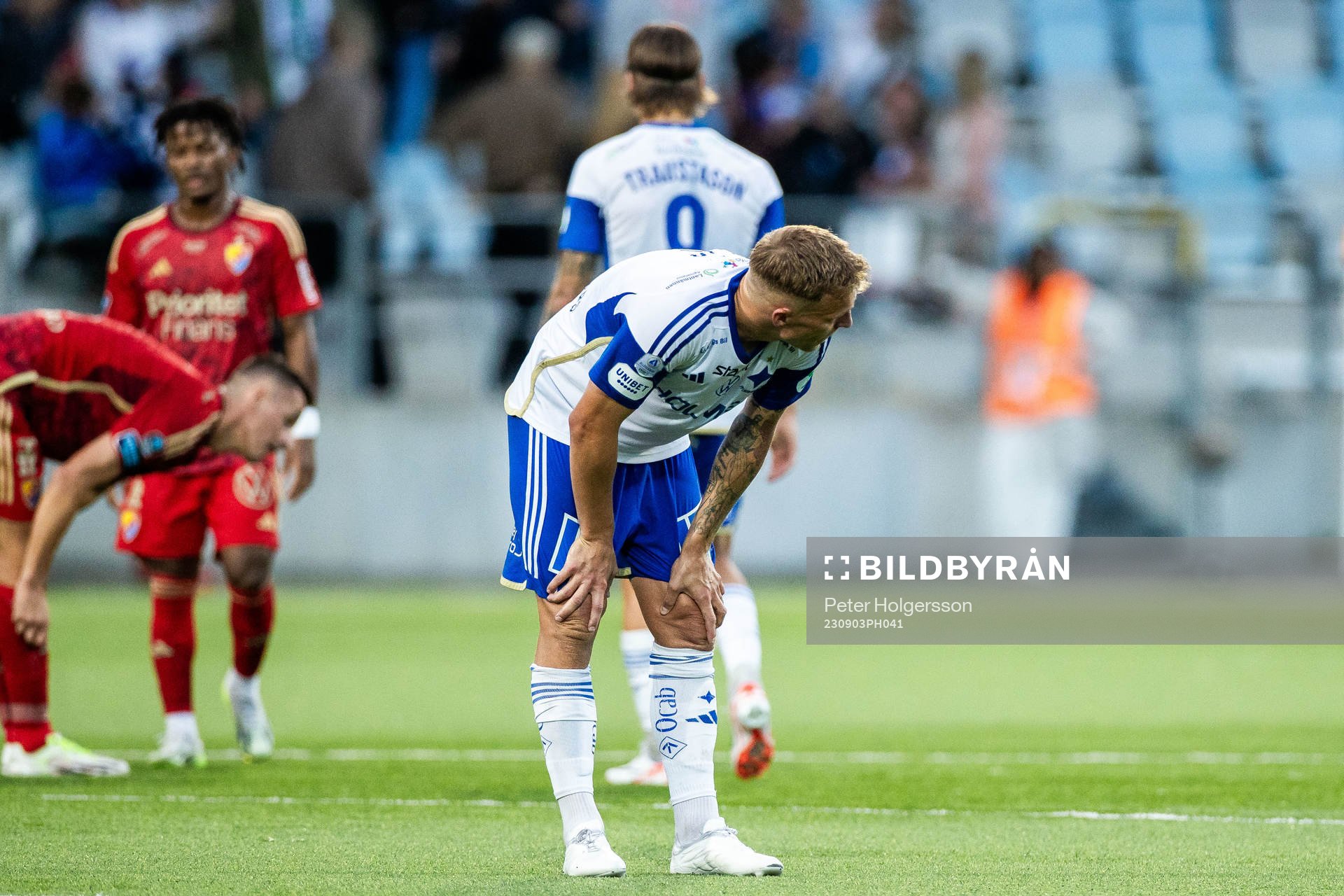 IFK Norrköpings Marco Lund Nielsen deppar