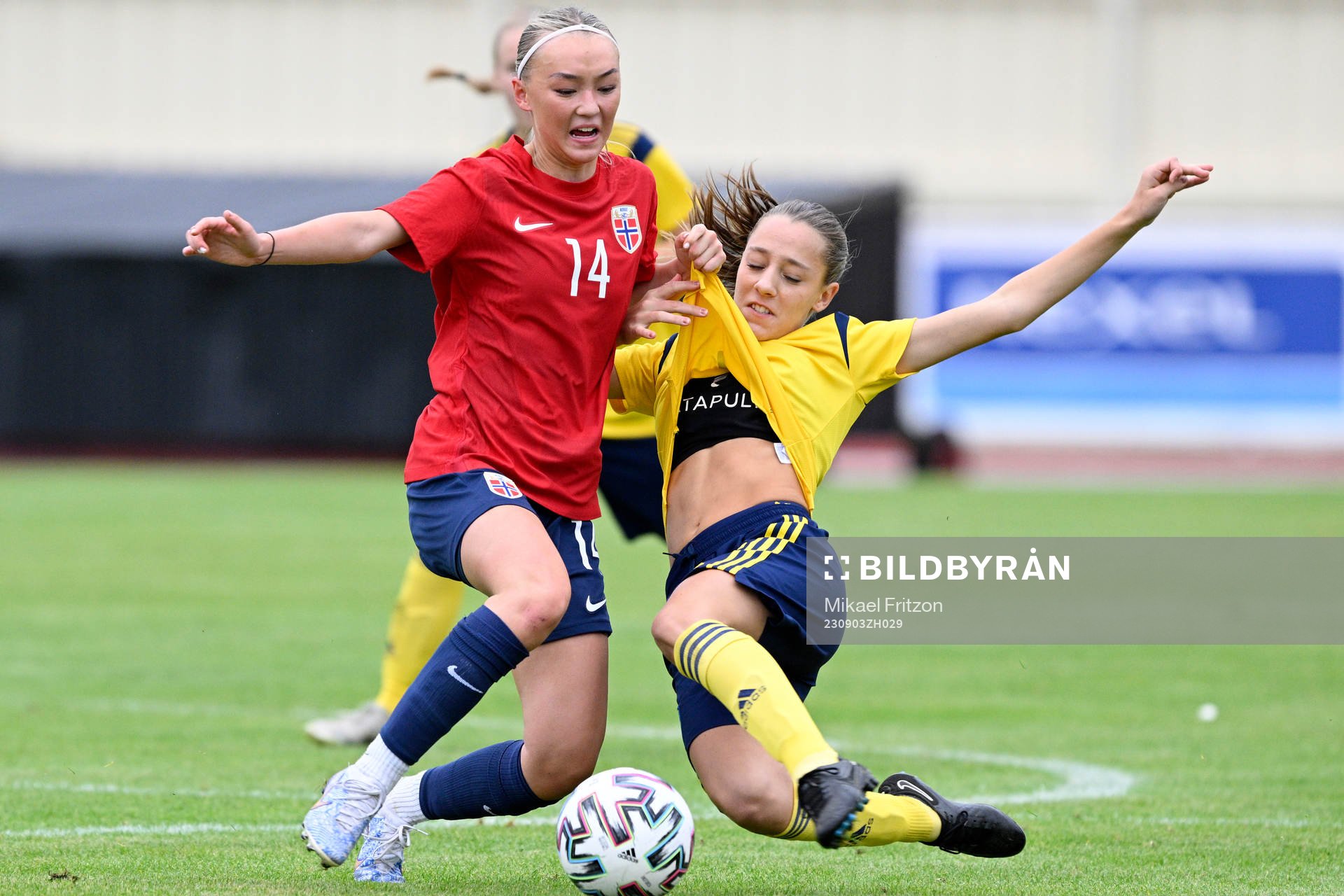 Norges Ella Ferning och Sveriges Augusta Priksunder