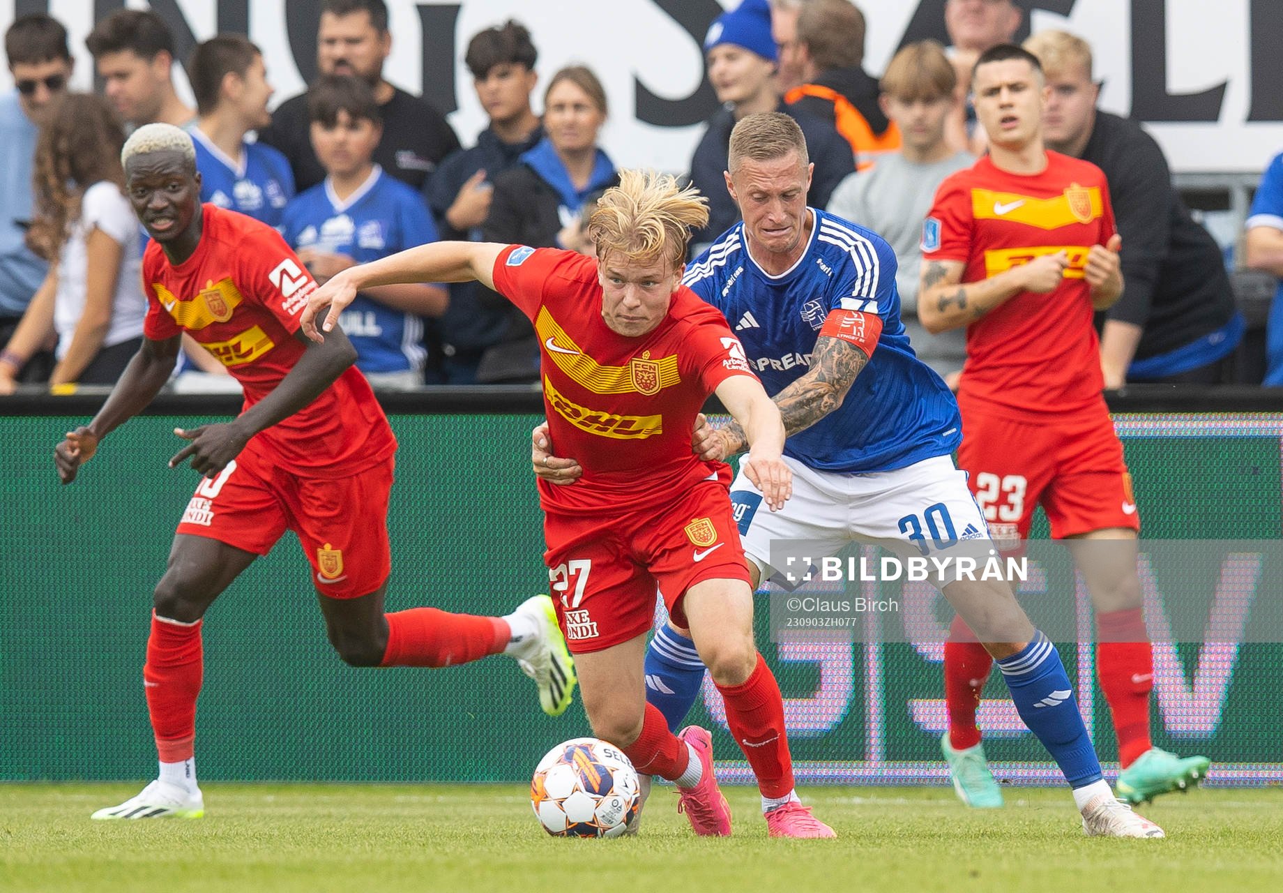  [DK=20230903: Daniel Svensson, FC Nordsjælland og Marcel Rømer, Lyngby BK]