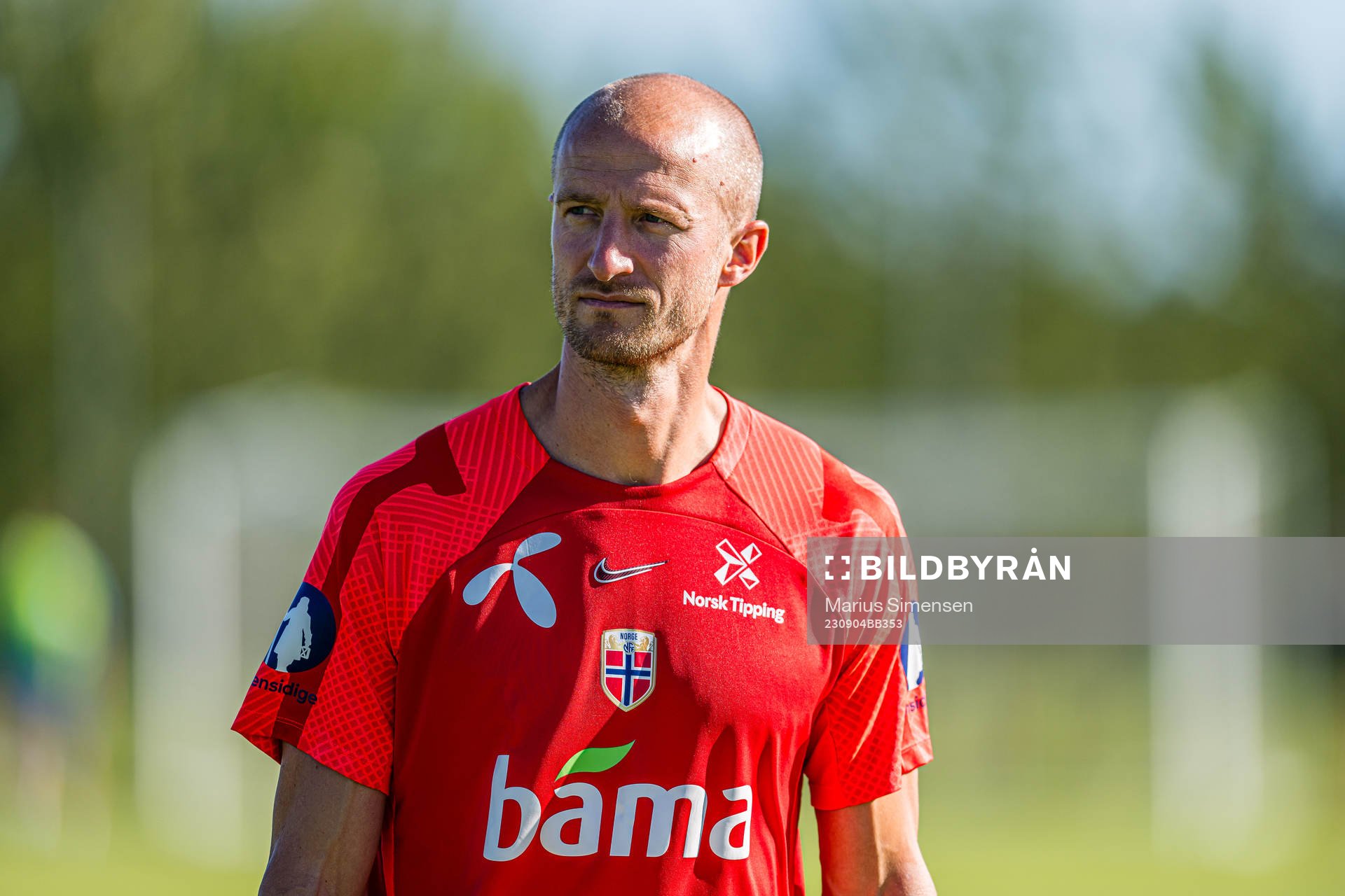 Brede Hangeland, player manager of the Norwegian national