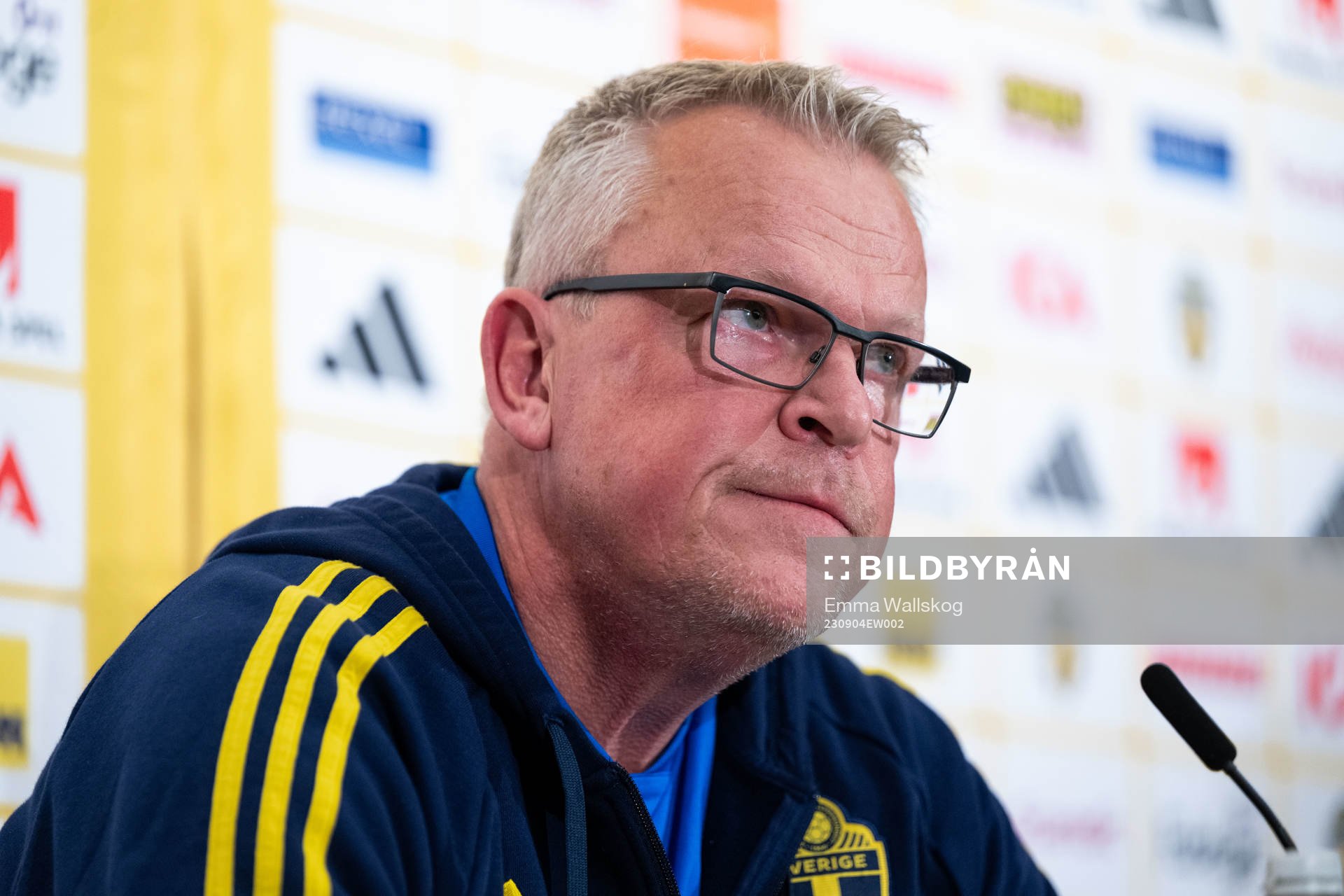 Janne Andersson, head coach of the Swedish national