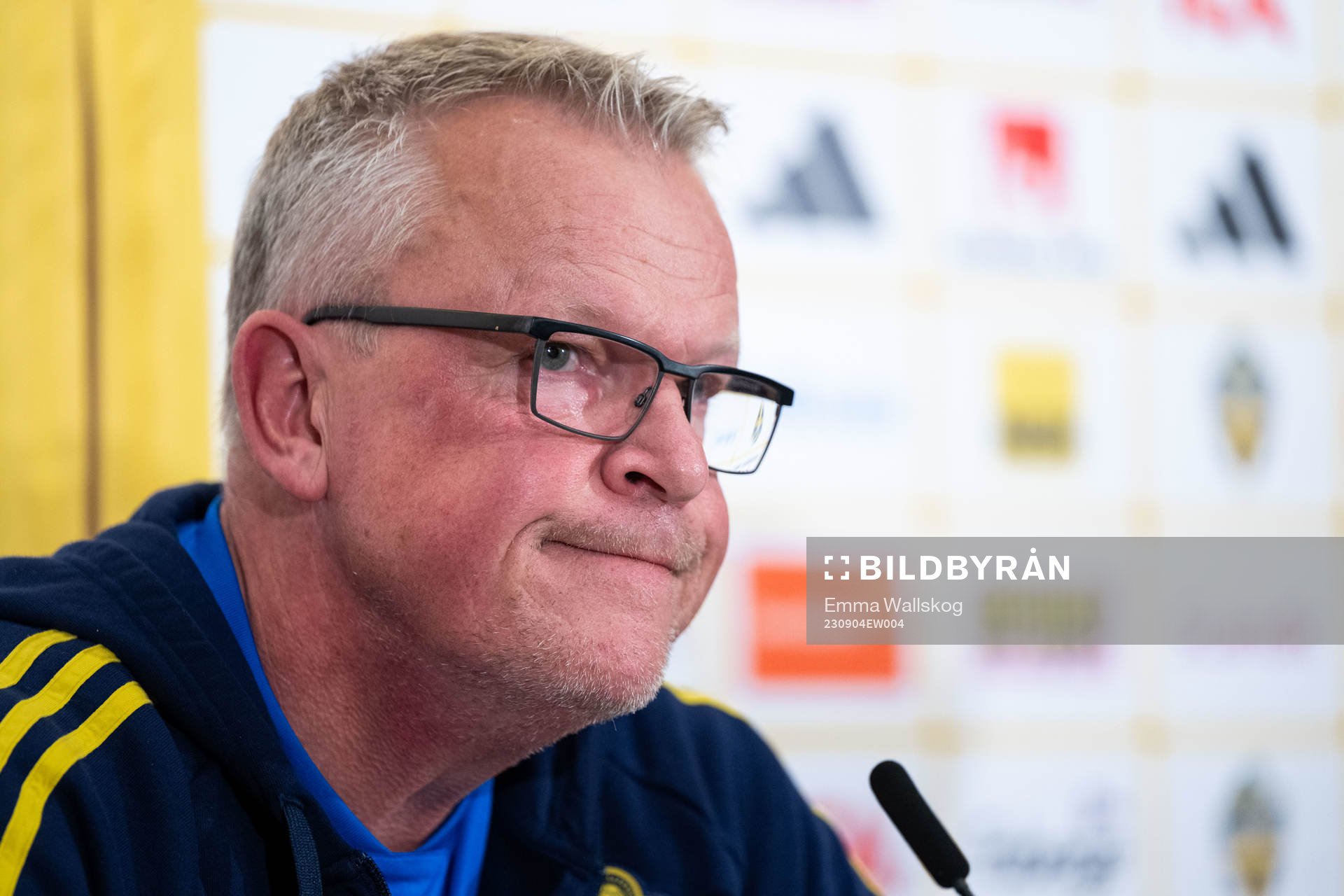 Janne Andersson, head coach of the Swedish national