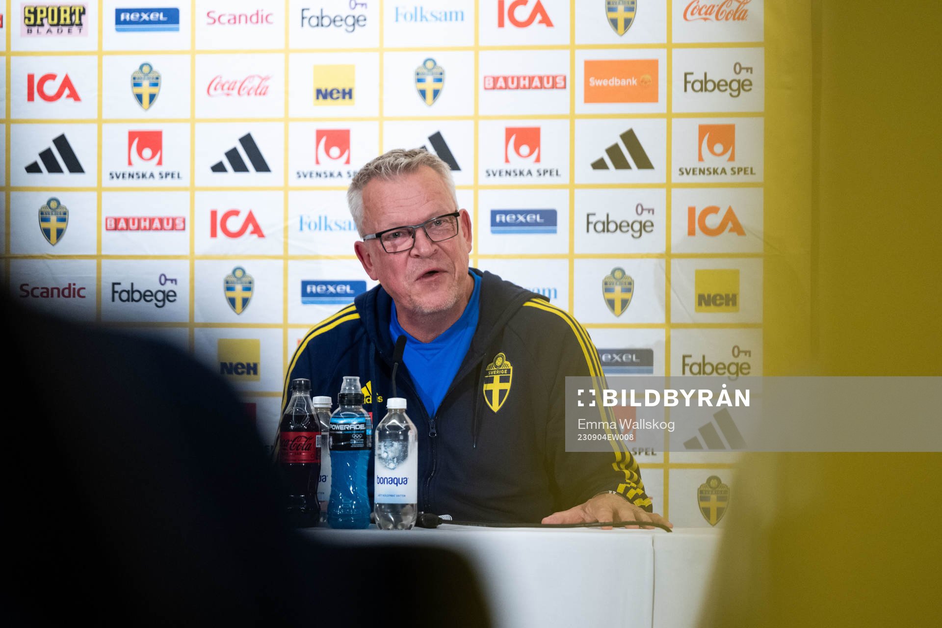 Janne Andersson, head coach of the Swedish national