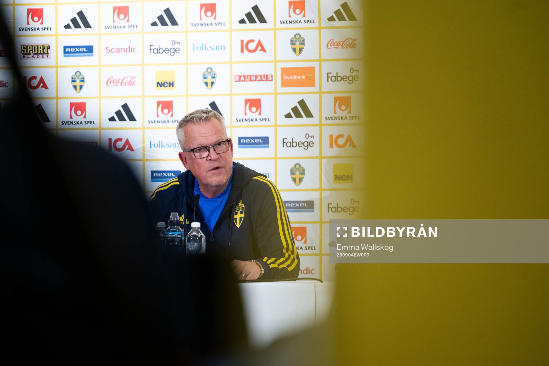 Janne Andersson, head coach of the Swedish national