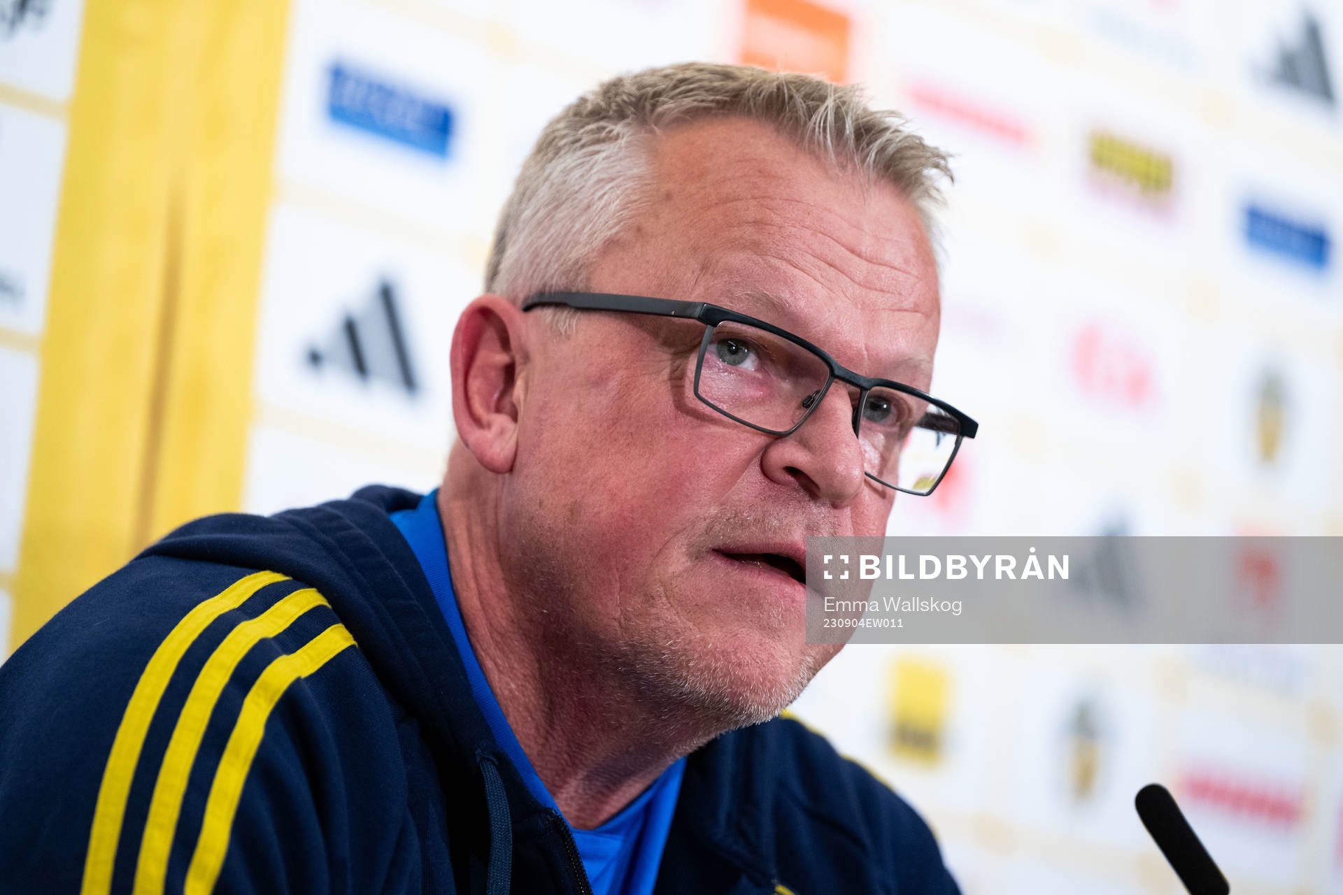 Janne Andersson, head coach of the Swedish national
