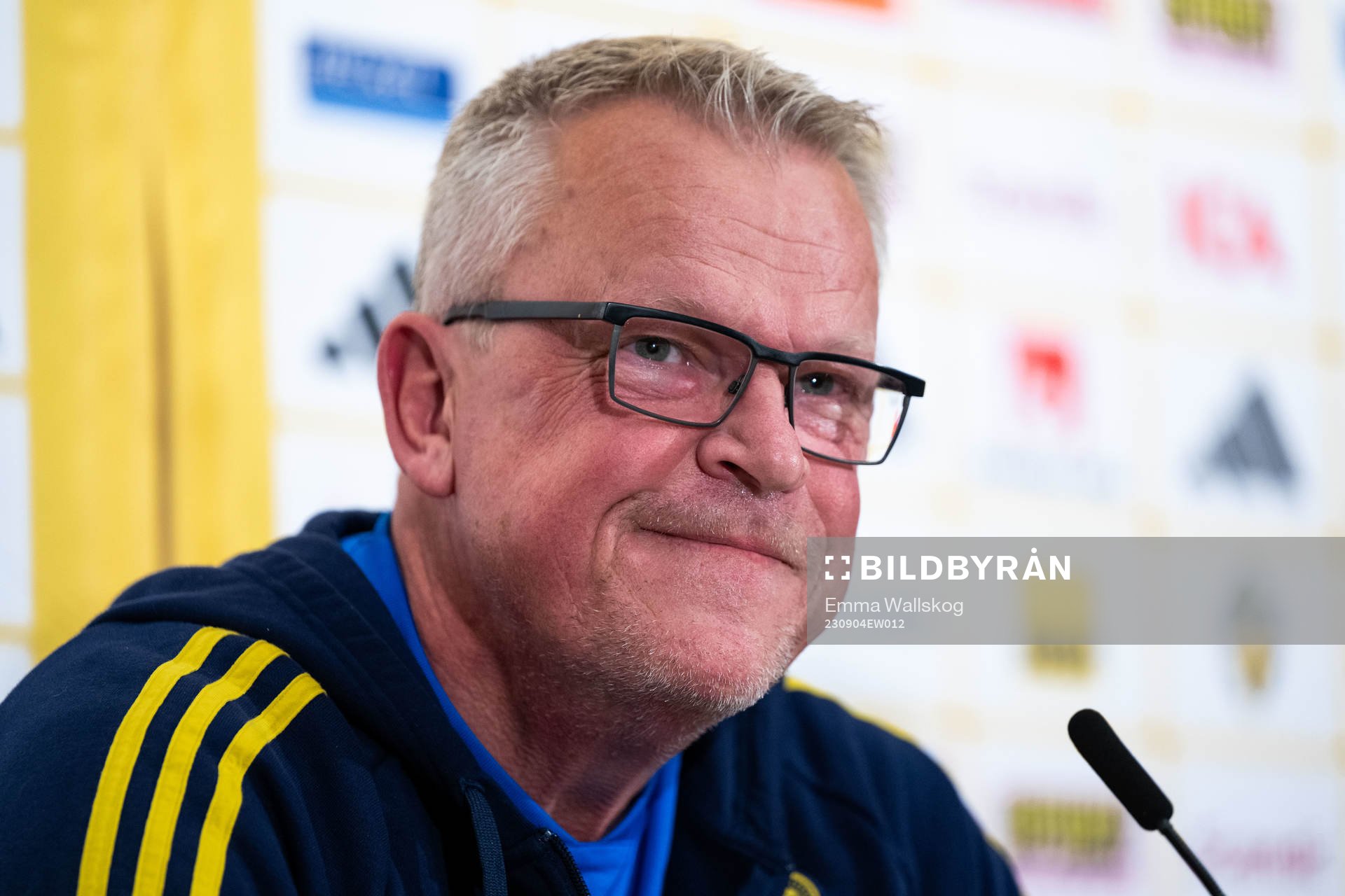 Janne Andersson, head coach of the Swedish national