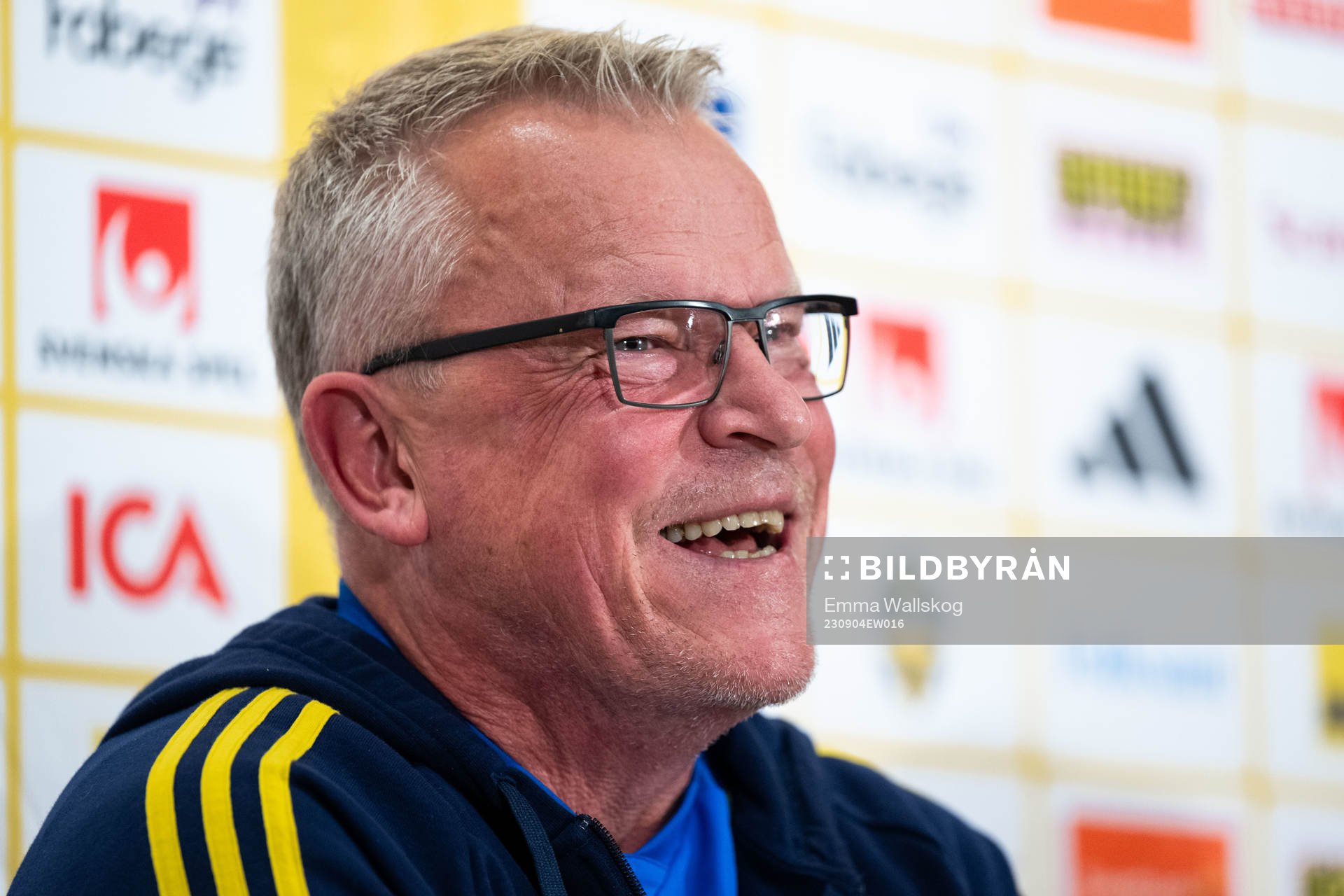 Janne Andersson, head coach of the Swedish national