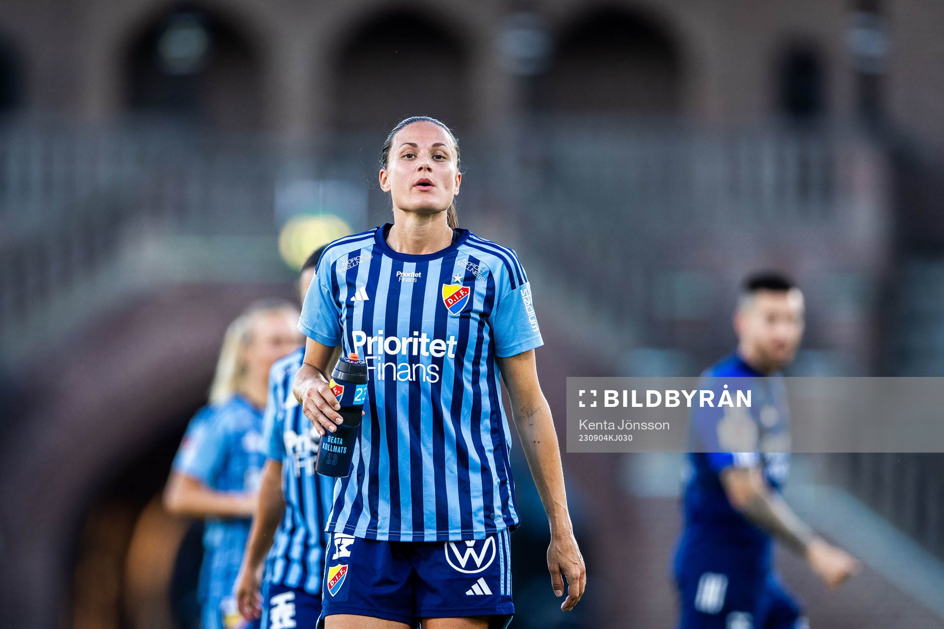 Djurgårdens Beata Kollmats deppar