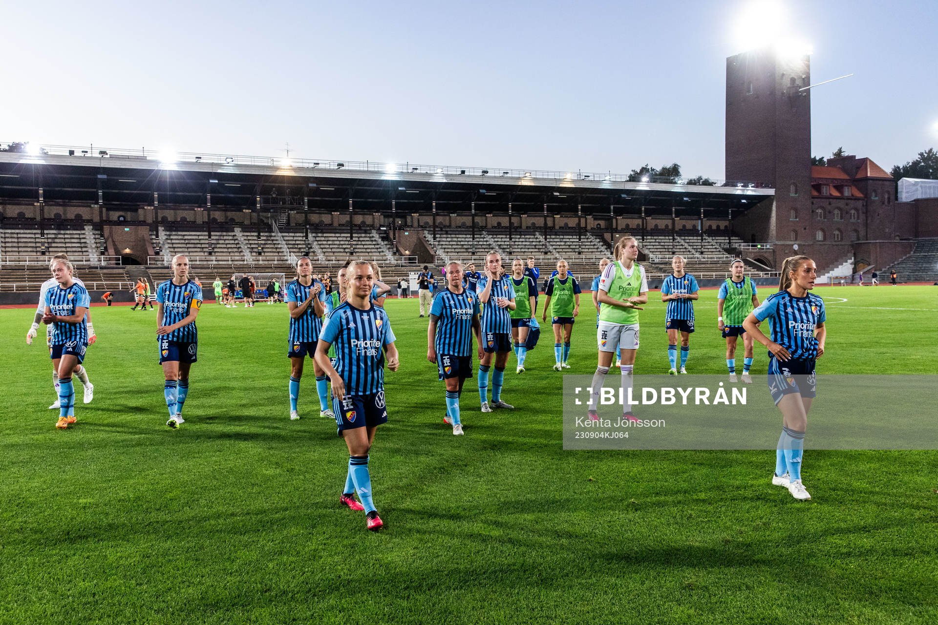 Djurgårdens spelare deppar