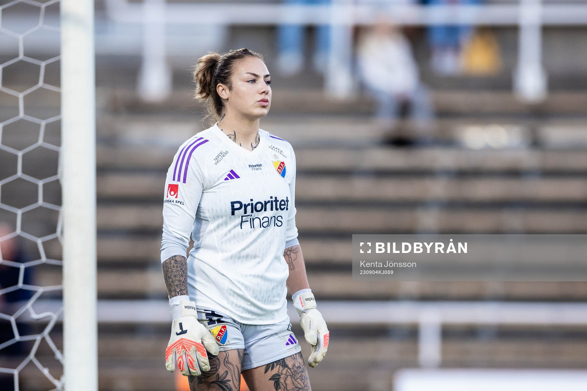 Djurgårdens målvakt Katelin Talbert