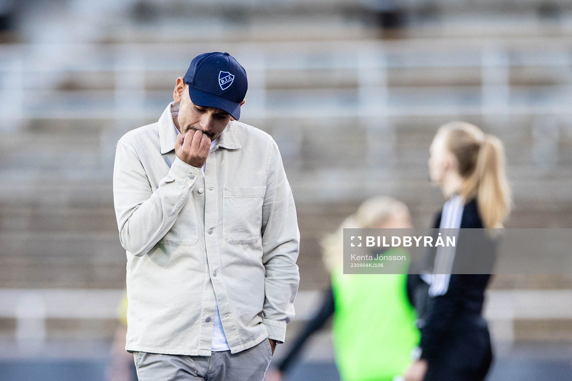 Djurgårdens tränare Marcelo Fernandez deppar