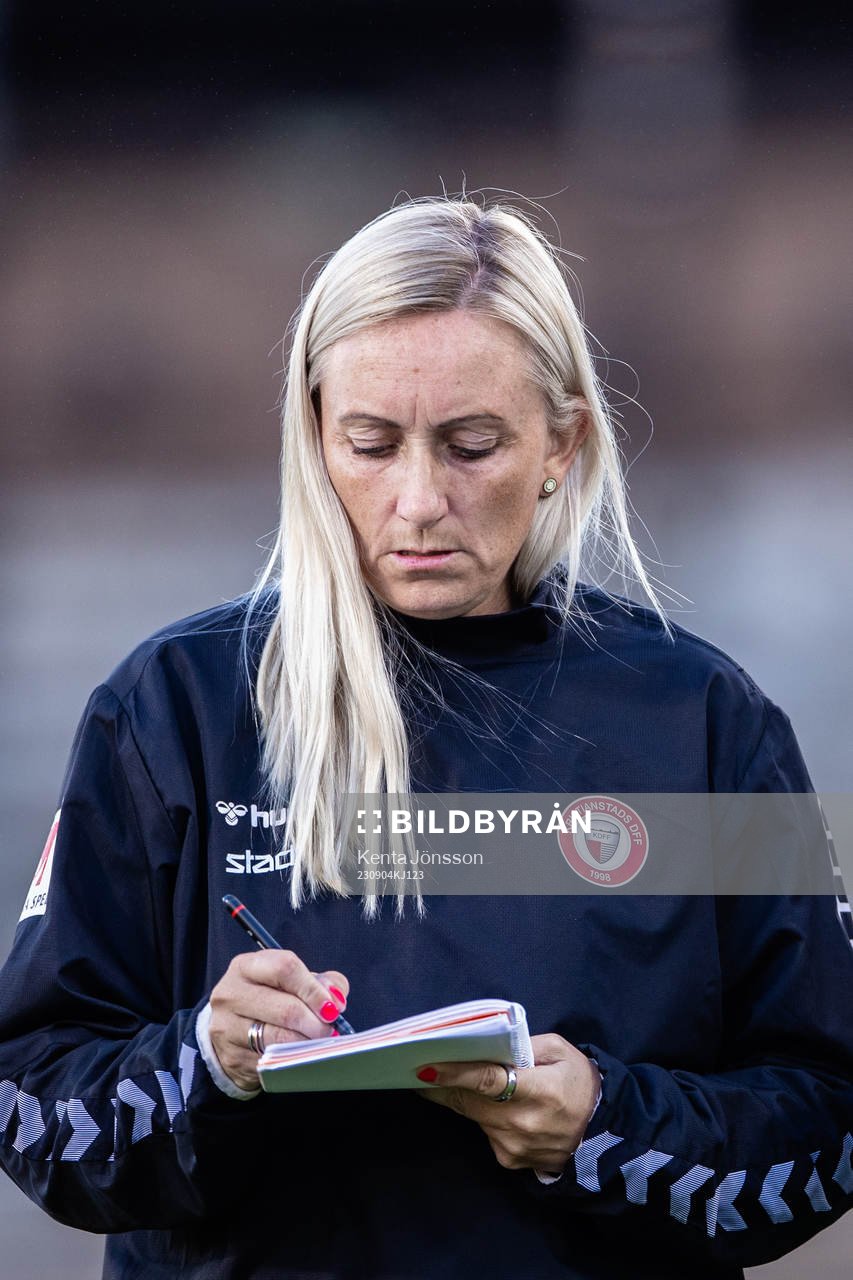 Kristianstads tränare Elisabet Gunnarsdottir