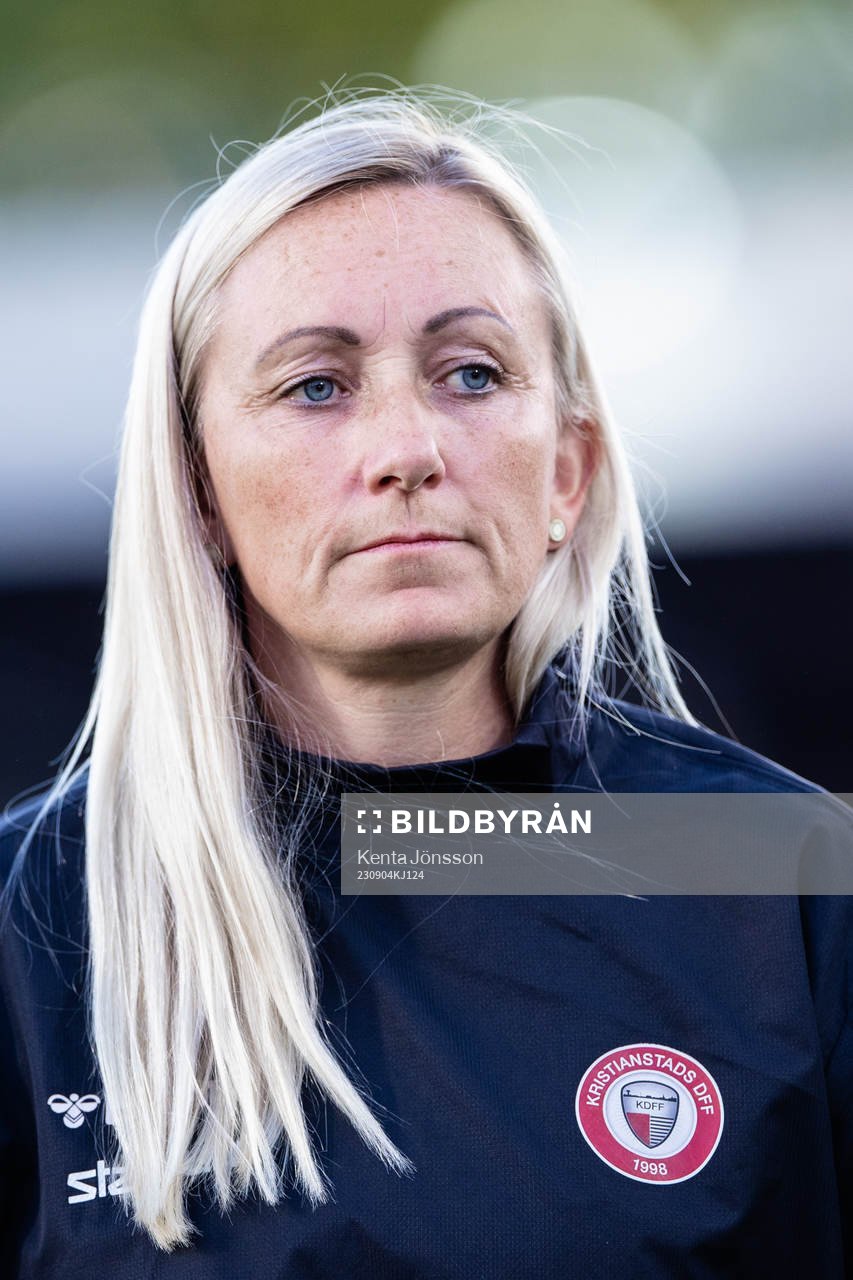 Kristianstads tränare Elisabet Gunnarsdottir