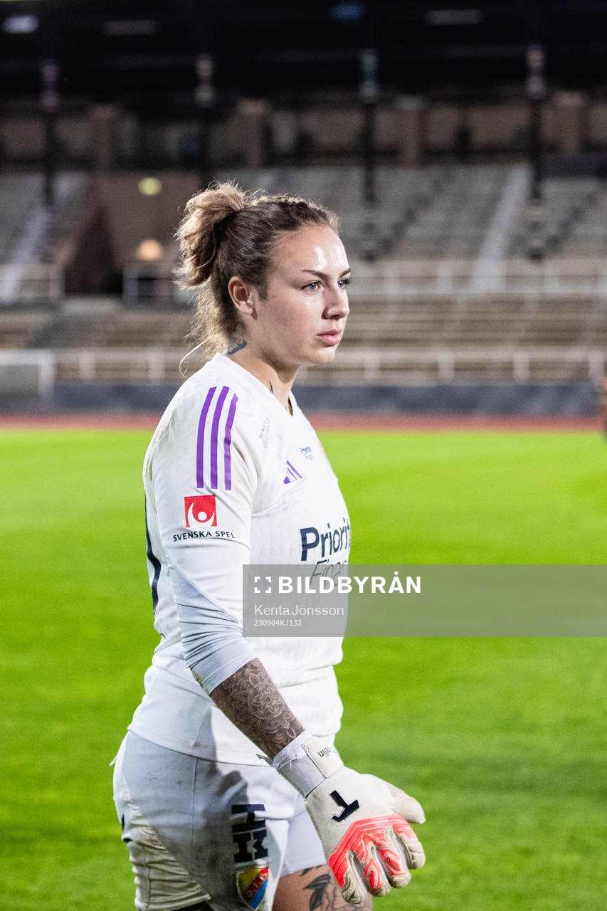 Djurgårdens målvakt Katelin Talbert