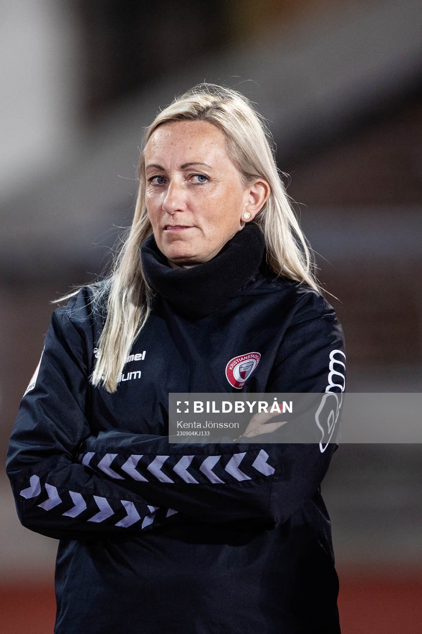 Kristianstads tränare Elisabet Gunnarsdottir