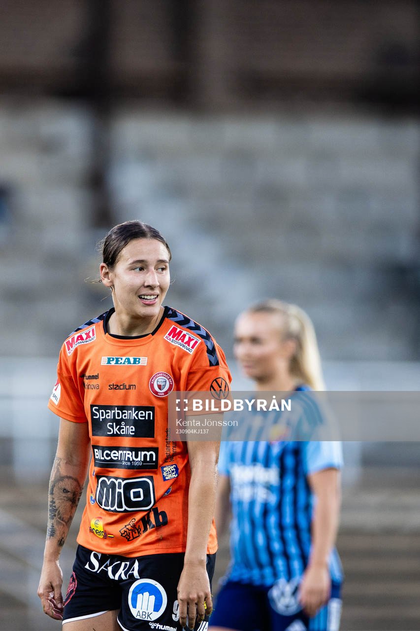 Kristianstads Tabitha Michelle Tindell deppar