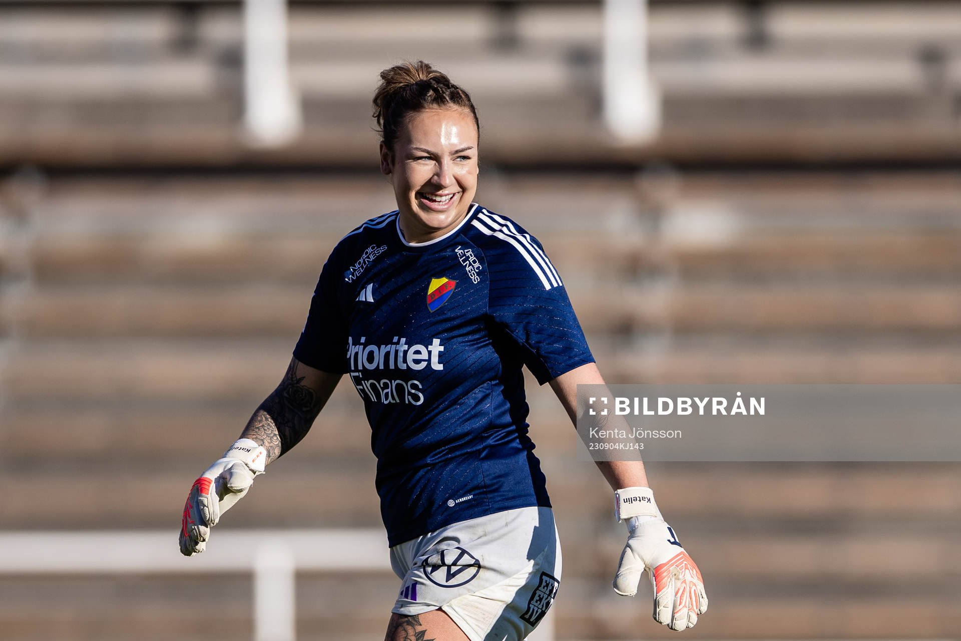 Djurgårdens målvakt Katelin Talbert